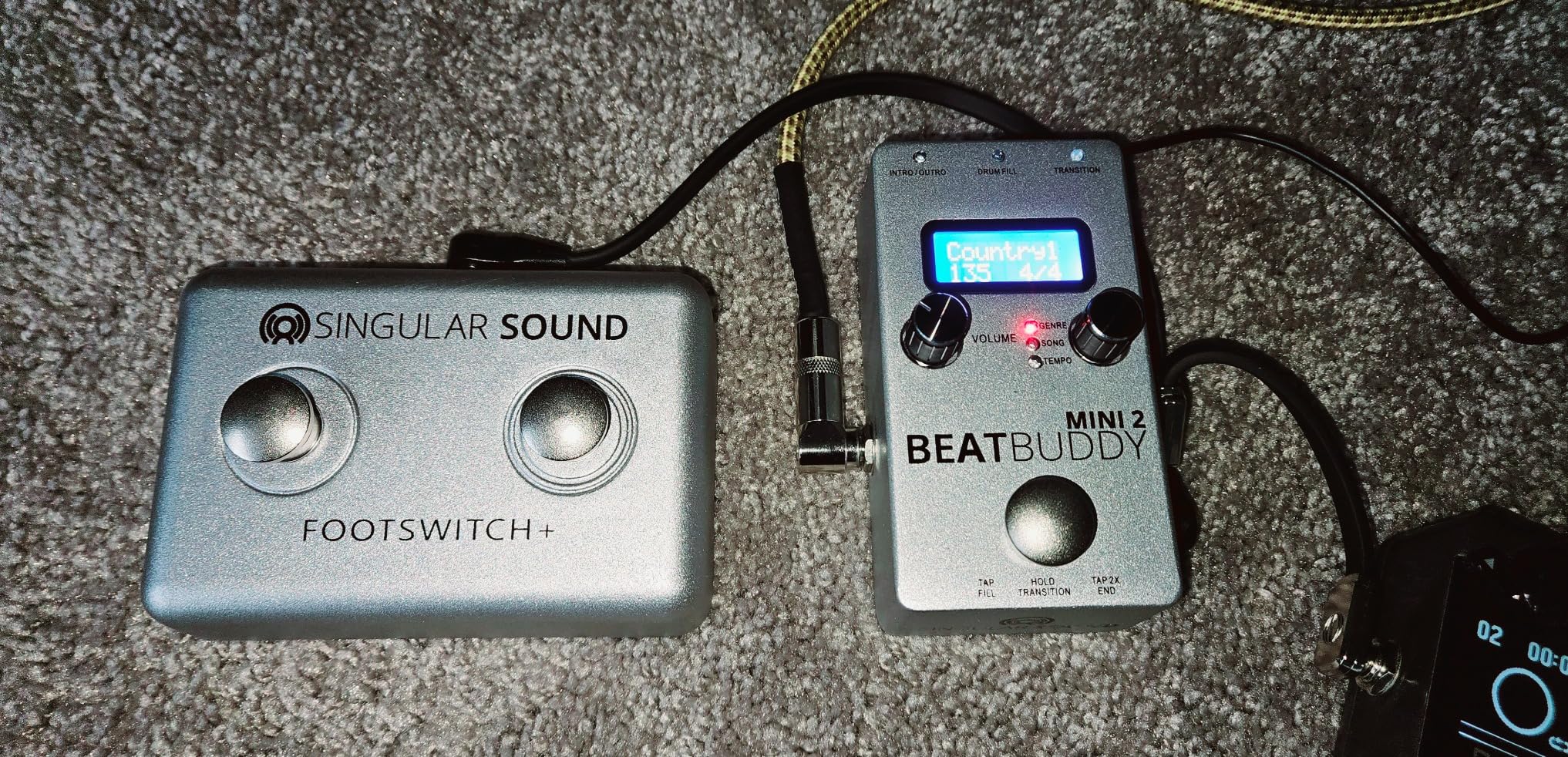 Singular Sound BeatBuddy MINI 2: Hands Free Drum Machine Guitar Effect Pedal customer photo 1