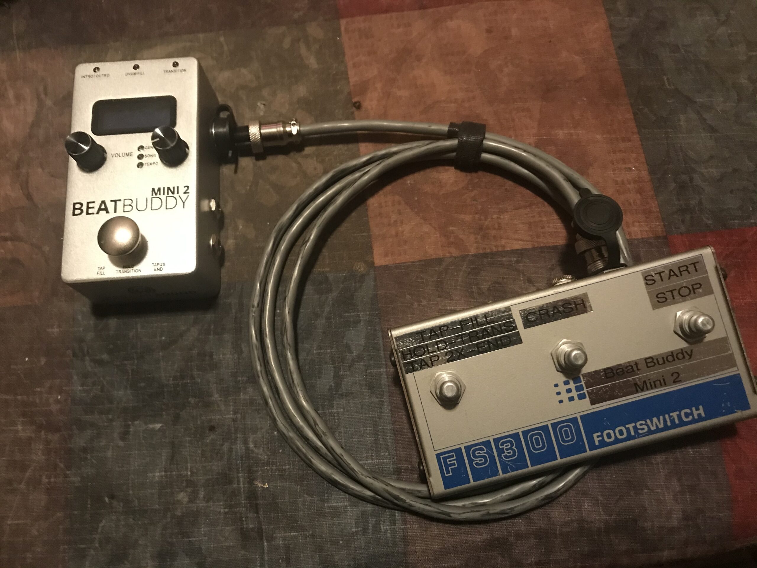 Singular Sound BeatBuddy MINI 2: Hands Free Drum Machine Guitar Effect Pedal customer photo 2