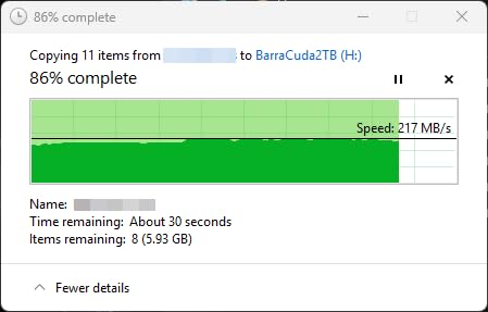 Seagate BarraCuda 2TB Internal Hard Drive HDD - 3.5 Inch SATA 6Gb/s 7200 RPM 256MB Cache - Frustration Free Packaging (ST2000DM008/ST2000DMZ08) customer photo 1