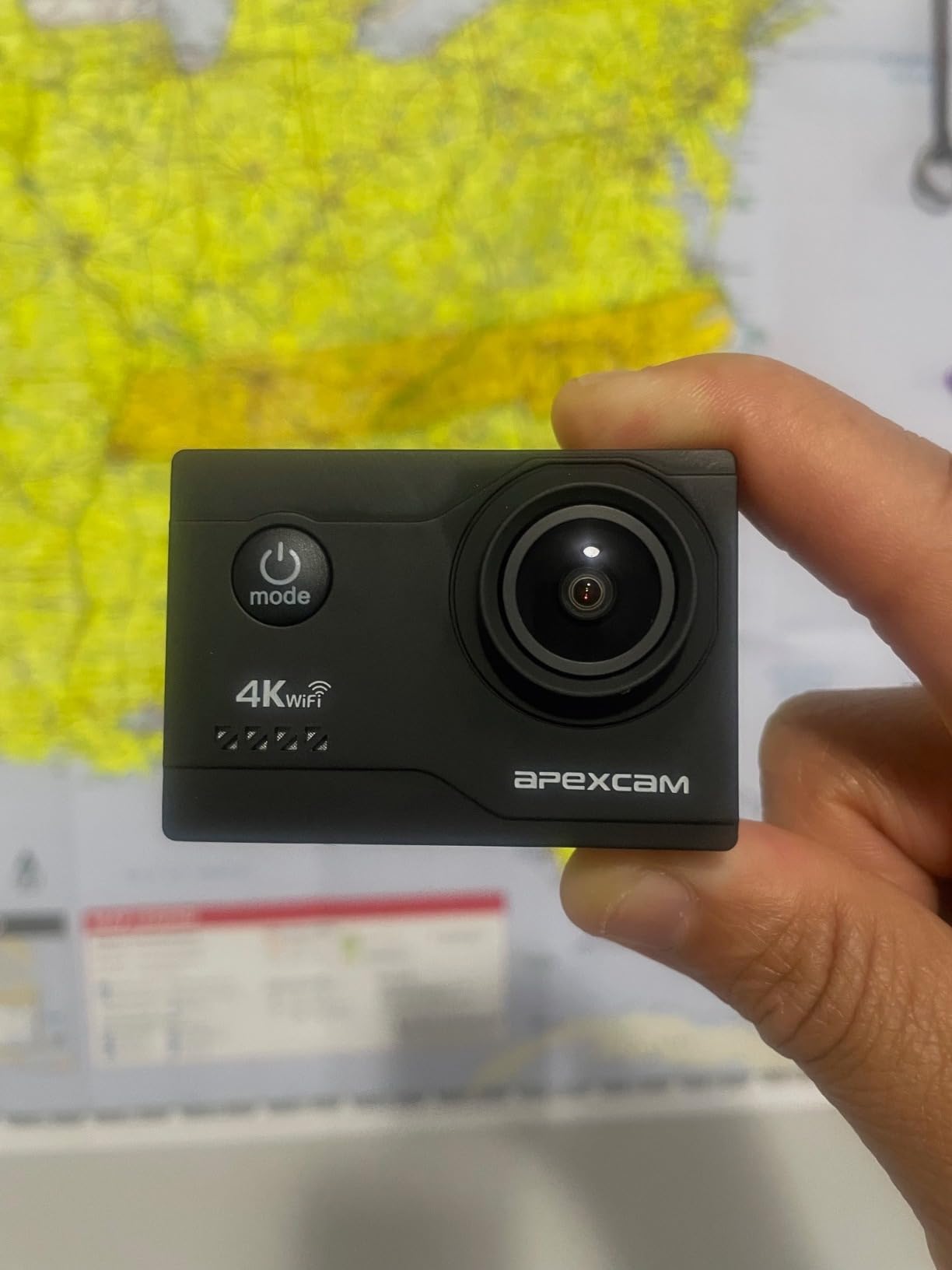 Apexcam Action Camera 4K Sports Cameras 20MP 40M WiFi Waterproof Underwater Camera with 2.4G Remote Control 2 Batteries 2.0'' LCD Camera with Mounting Accessories Kit customer photo 2