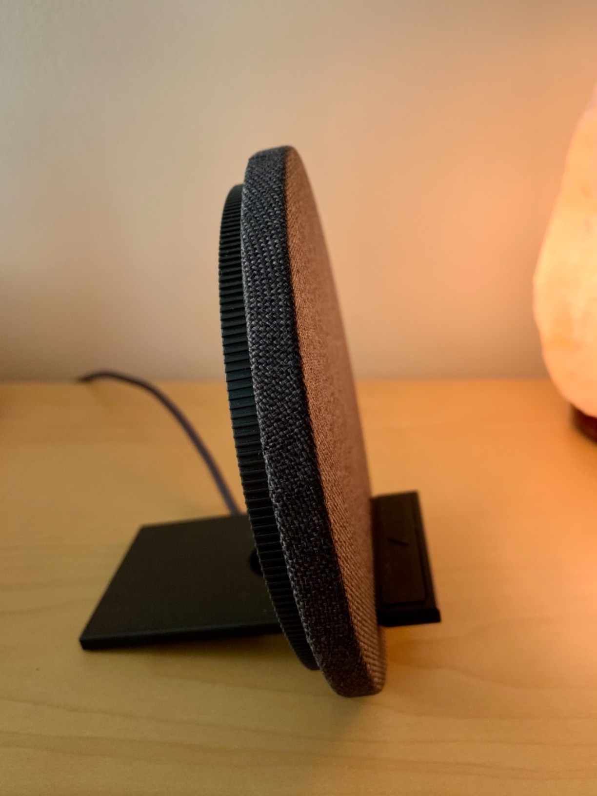 Native Union Dock Wireless Charger Stand - High Speed [Qi Certified] 10W Versatile Fast Wireless Charging Stand - Compatible with iPhone 11/11 Pro/11 Pro Max (Slate) customer photo 1