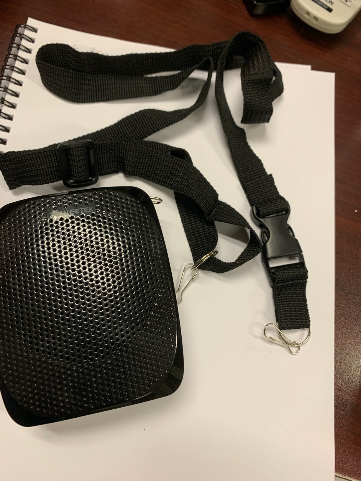 ZOWEETEK Wireless Voice Amplifier for Teachers with 2 Microphones, Wireless Voice Amplifier Microphone Headset, Portable Speaker Megaphone for Classroom, Training, Teaching, Yoga customer photo 2