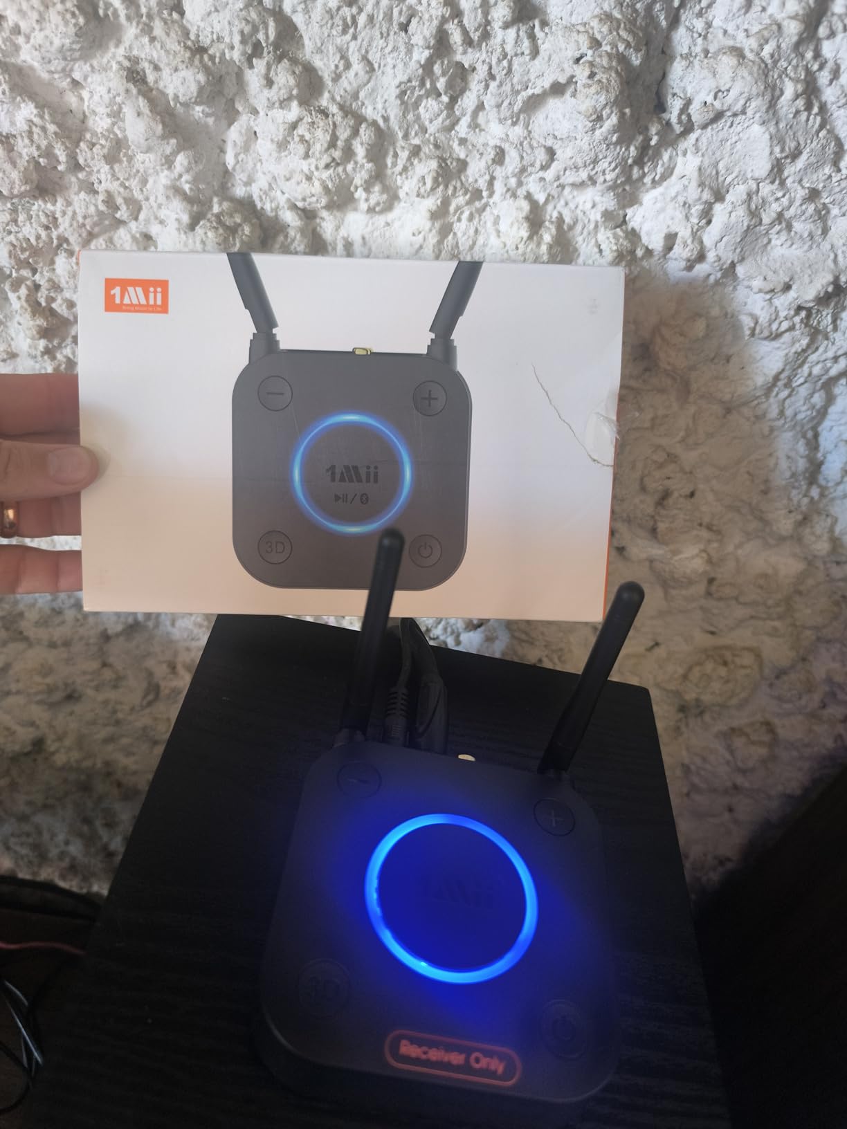 [Upgraded] 1Mii B06Pro Long Range Bluetooth Receiver, HiFi Wireless Audio Adapter, Bluetooth 5.3 Receiver with 3D Surround aptX HD customer photo 2