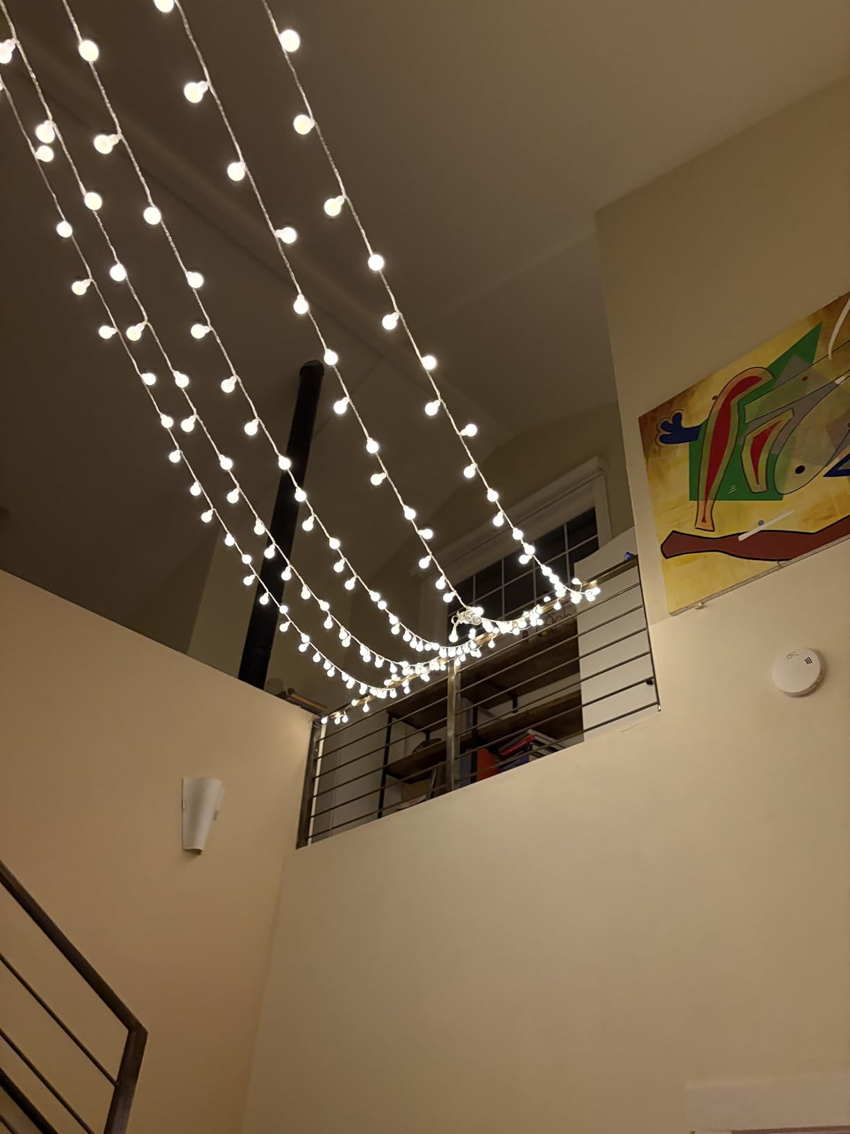 Minetom Globe String Lights, 33 Feet 100 Led Fairy Lights Plug in, 8 Modes with Remote Mini Globe Lights for Indoor Outdoor Bedroom Party Wedding Garden Christmas Tree Decor, Warm White customer photo 1