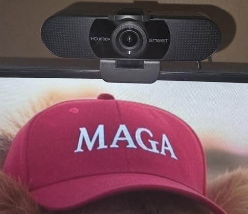 EMEET 1080P Webcam with Microphone, C960 Web Camera, 2 Mics Streaming Webcam, 90°FOV Computer Camera, Plug and Play USB Web Cam for Online Calling/Conferencing, Zoom/Teams/Facetime/YouTube, Laptop/PC customer photo 2