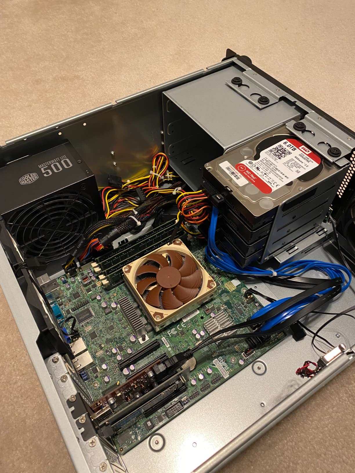 SilverStone Technology 4U Rackmount Server Chassis with 3 X 5.25 Front Bays with CEB/ATX/mATX/Mitx Support RM400 Cases SST-RM400 customer photo 2