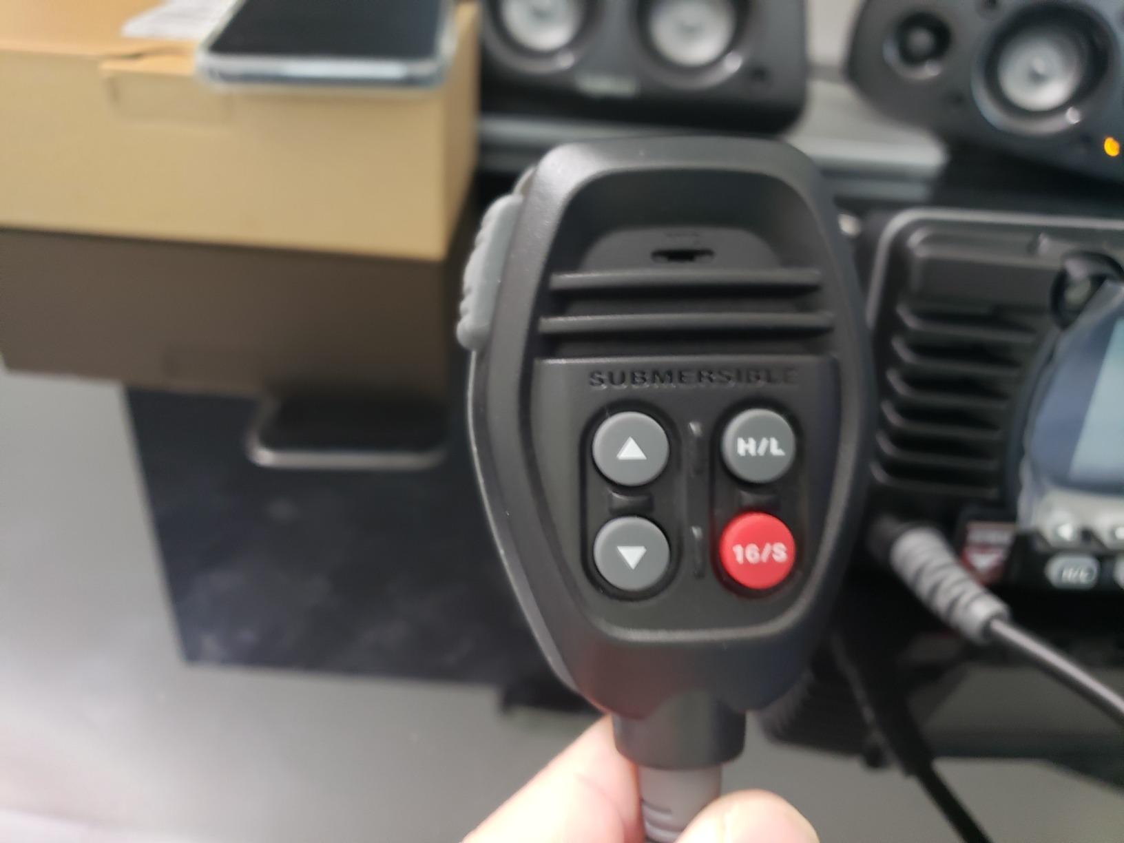 Standard Horizon GX1850 Fixed Mount VHF - NMEA 2000 - Black customer photo 1