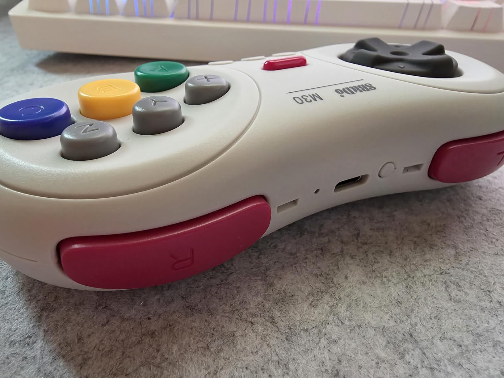 8Bitdo M30 Bluetooth Controller for Switch, Windows and Android, 6-Button Layout for SEGA's Classic Games customer photo 2