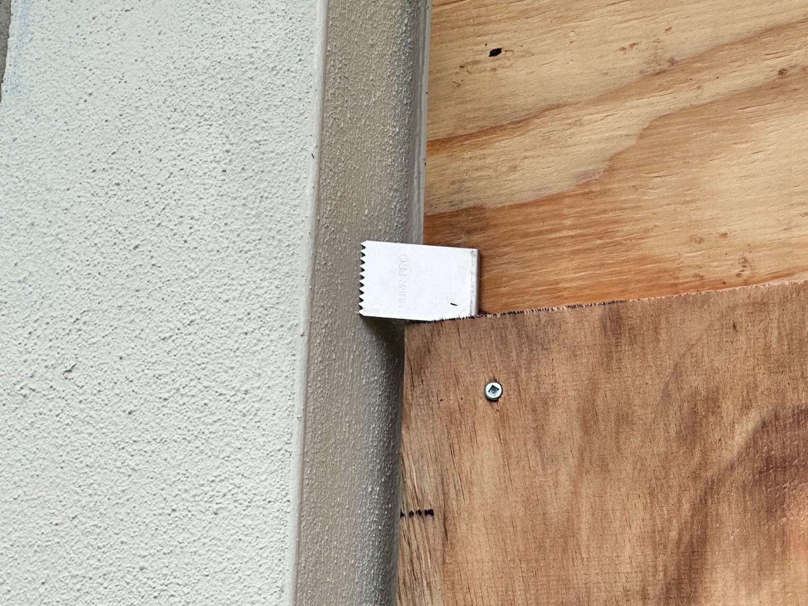 Universal Hurricane Window Clips, Stainless, 1/2