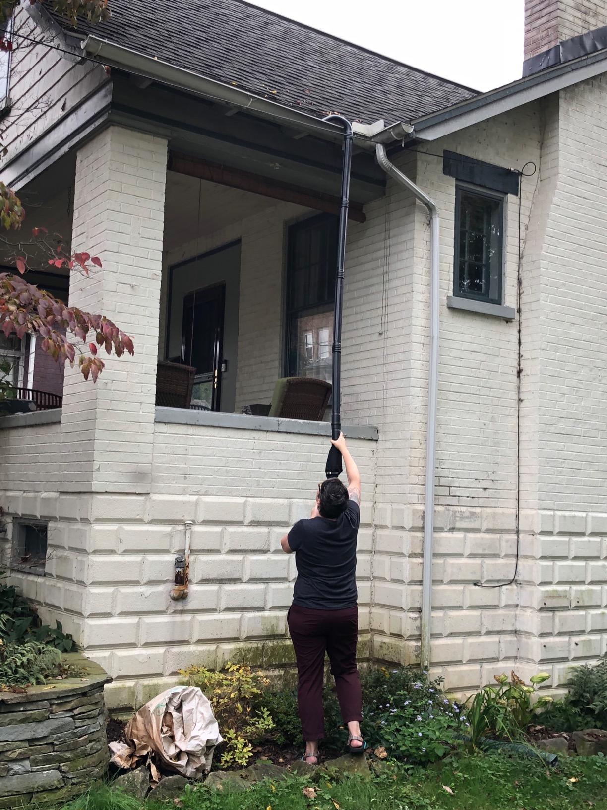 Worx Gutter Cleaning Kit with 11 Inches Tubes for Worx Leaf Blowers, WA4094 customer photo 1