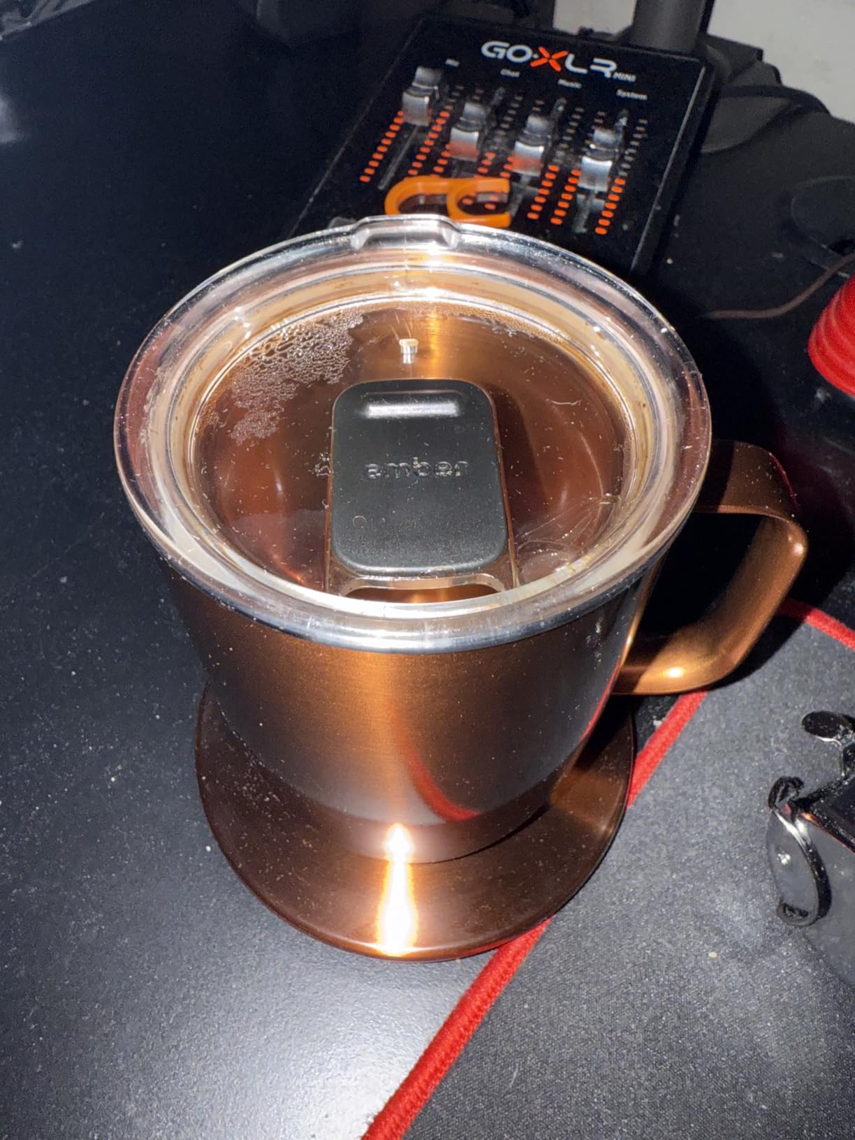 Ember Temperature Control Smart Mug 2, 10 Oz, App-Controlled Heated Coffee Mug with 80 Min Battery Life and Improved Design, Black customer photo 2