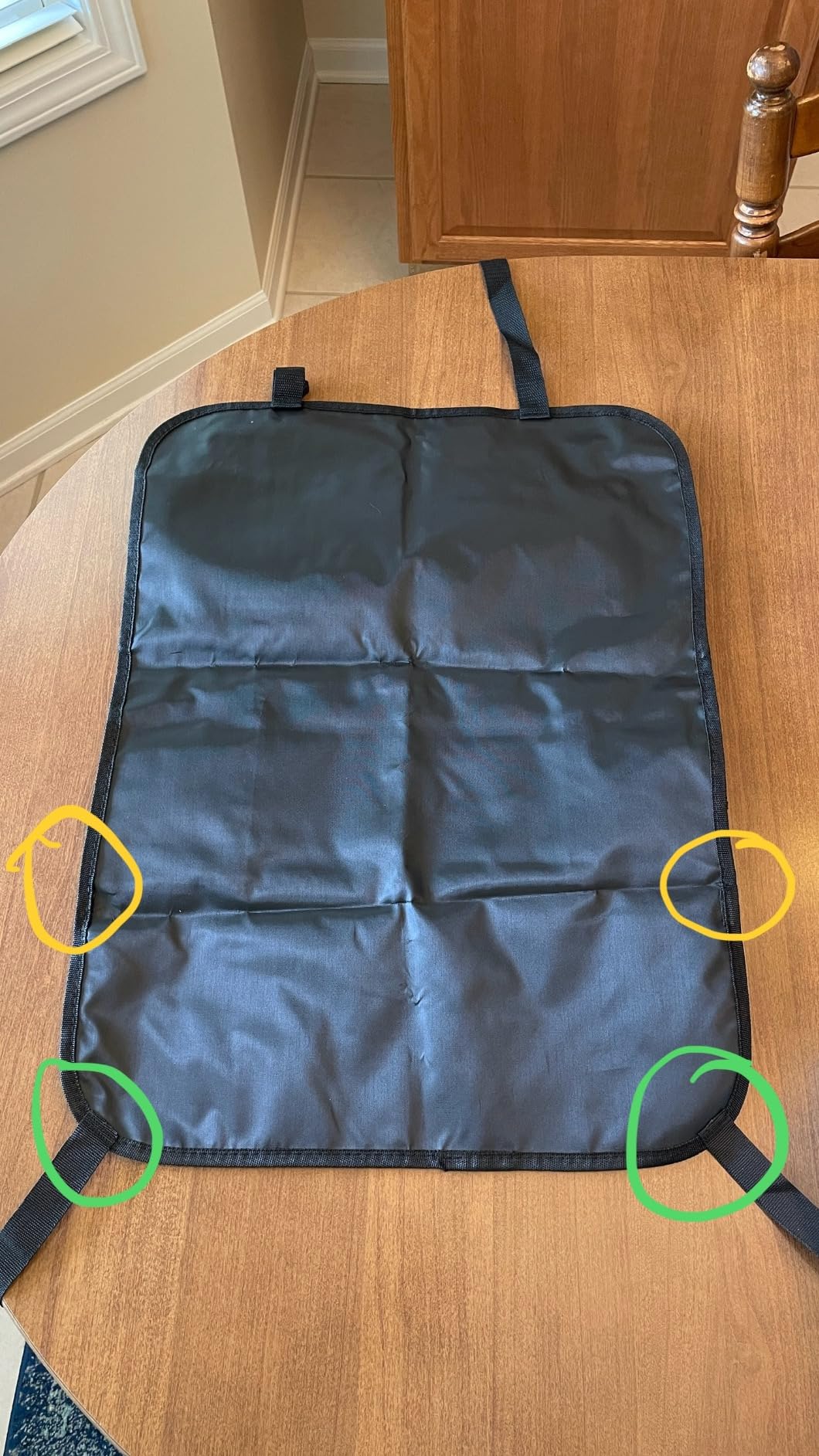 Car Backseat Organizer with 10