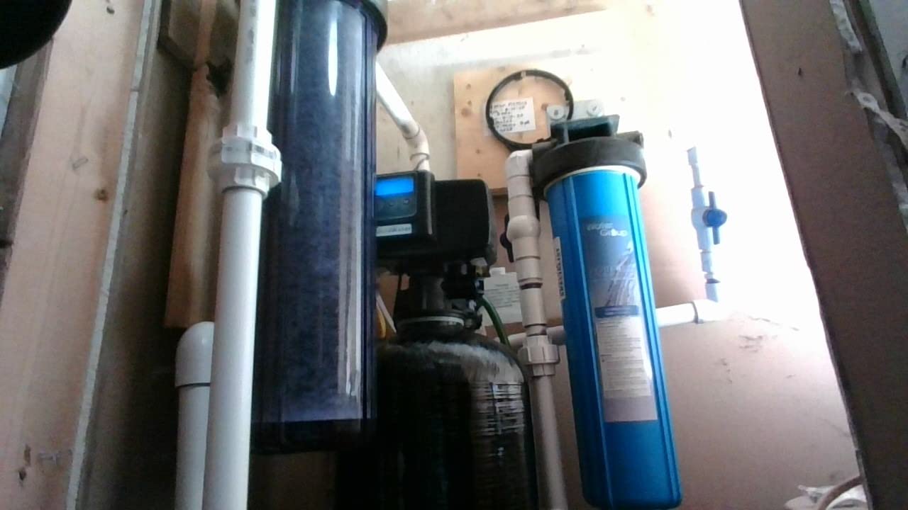Fleck 5600 SXT Air Injection Iron Eater Filter. Removes Iron, Manganese, H2S. Black Series. 1.5 cubic ft customer photo 1