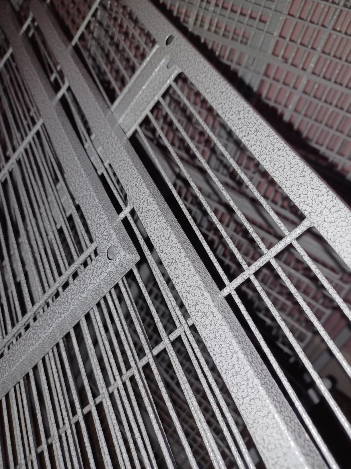 Yaheetech 69-Inch Extra Large Wrought Iron 3 Levels Ferret Chinchilla Sugar Glider Squirrel Small Animal Cage with Cross Shelves and Ladders, Black customer photo 2