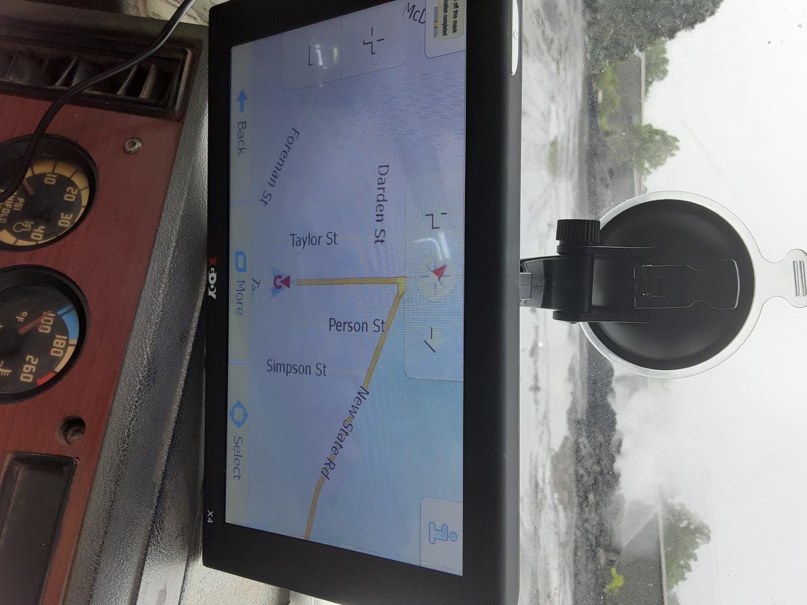 9inch GPS Big Touchscreen Trucking GPS XGODY GPS Navigation for car Navigation 8GB ROM SAT NAV System Navigator Driving Alarm Lifetime Map Updates, GPS Navigation for Trucks customer photo 2