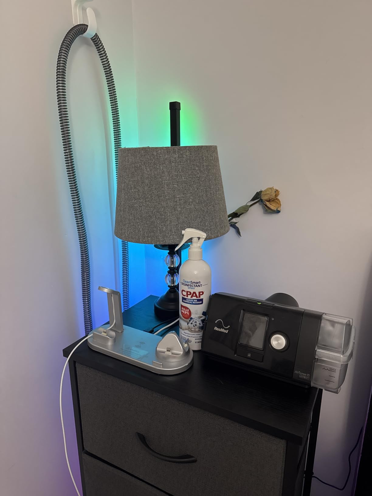 CleanSmart CPAP Disinfectant Spray, Kills 99.9% of Bacteria and Viruses on CPAP Equipment, No Residue, 16 oz (Pack of 2) customer photo 1