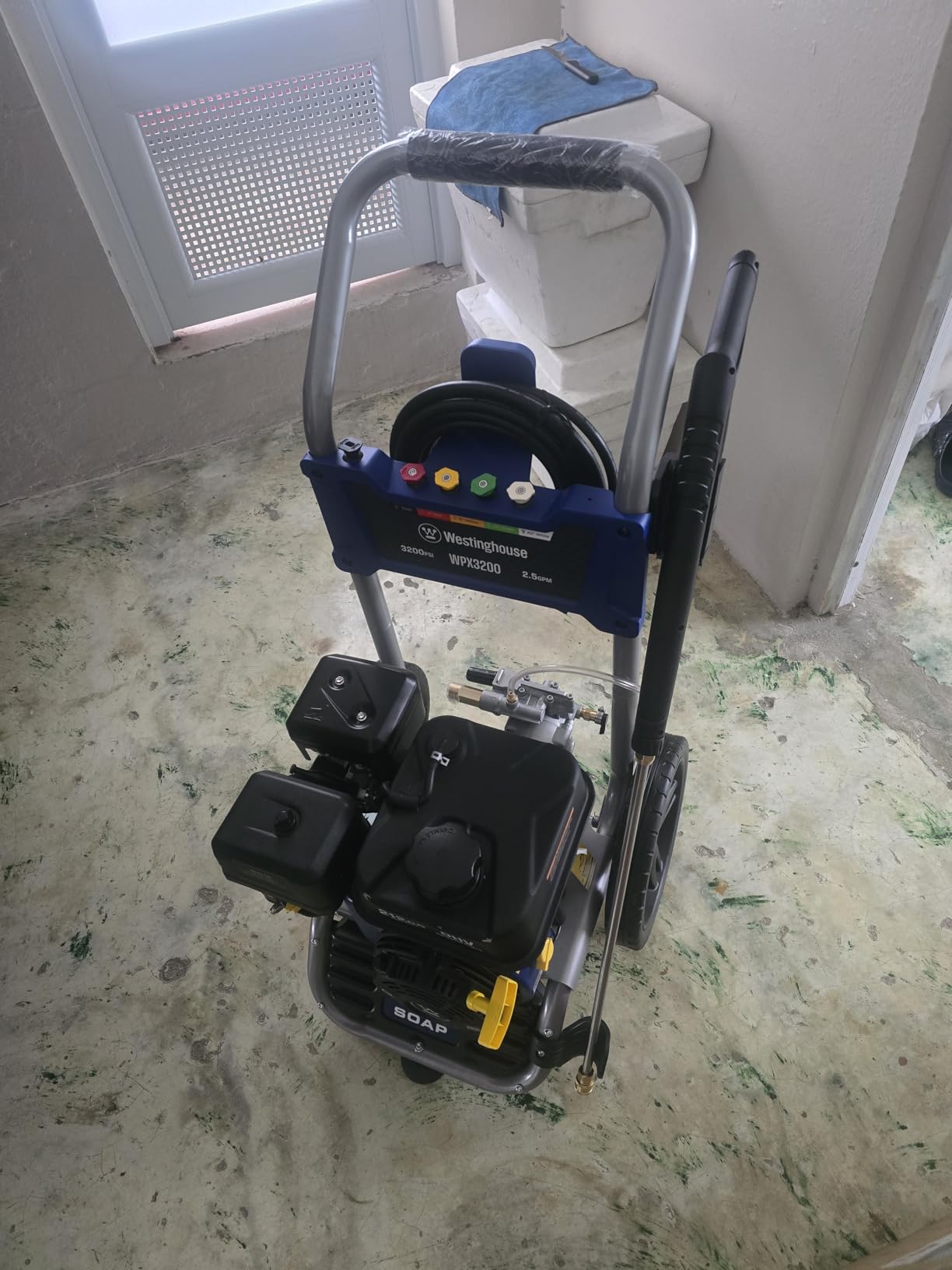 Westinghouse WPX3200 Gas Pressure Washer, 3200 PSI and 2.5 Max GPM, Onboard Soap Tank, Spray Gun and Wand, 5 Nozzle Set, for Cars/Fences/Driveways/Homes/Patios/Furniture customer photo 2