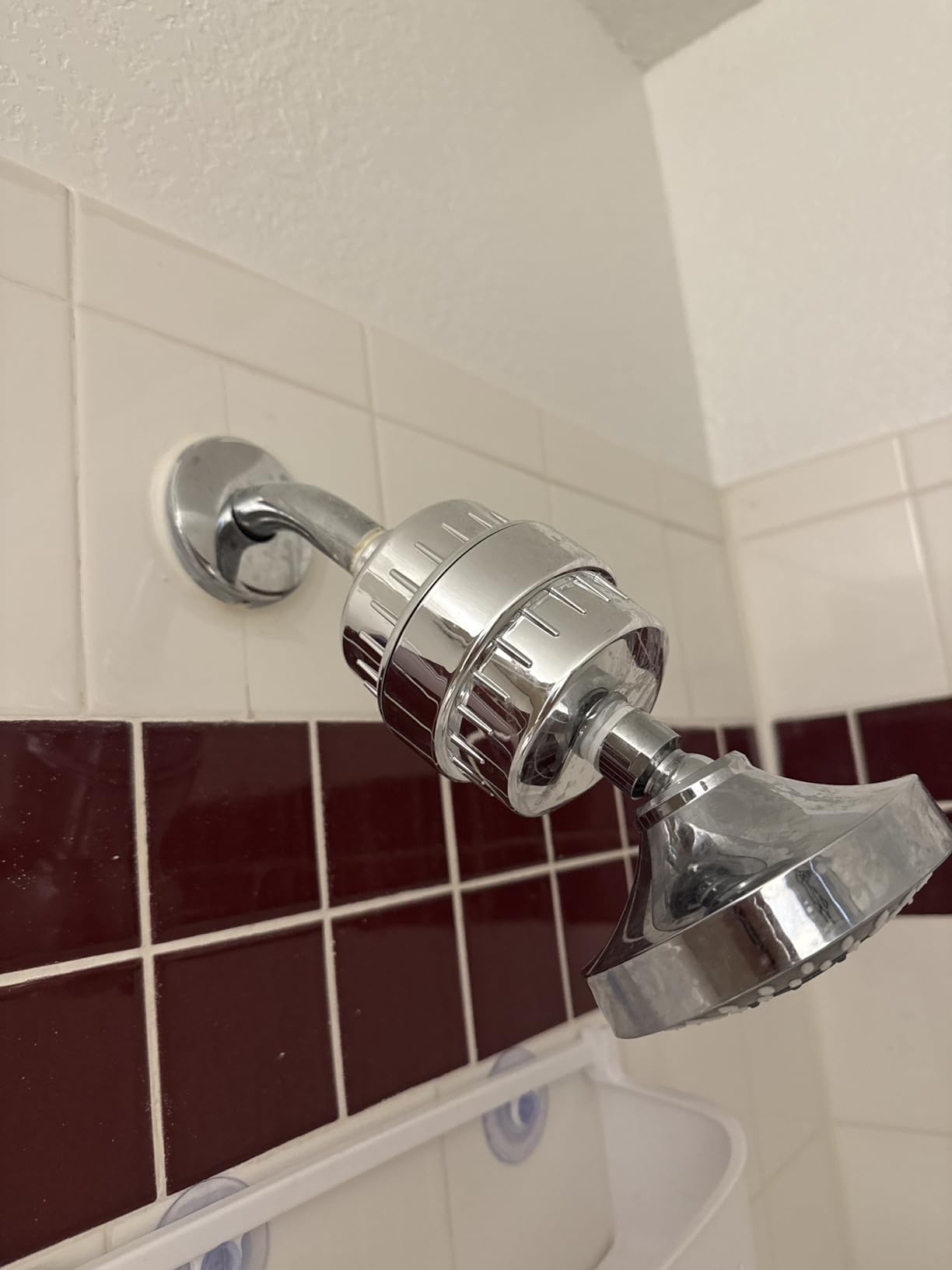 FEELSO Shower Head and 15 Stage Shower Filter Combo, High Pressure 5 Spray Settings Filtered Showerhead with Water Softener Filter Cartridge for Hard Water Remove Chlorine and Harmful Substances customer photo 1