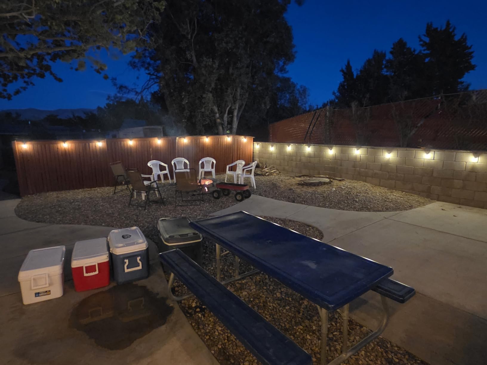 addlon LED Outdoor String Lights 48FT with Edison Vintage Shatterproof Bulbs and Commercial Grade Weatherproof Strand - ETL Listed customer photo 1
