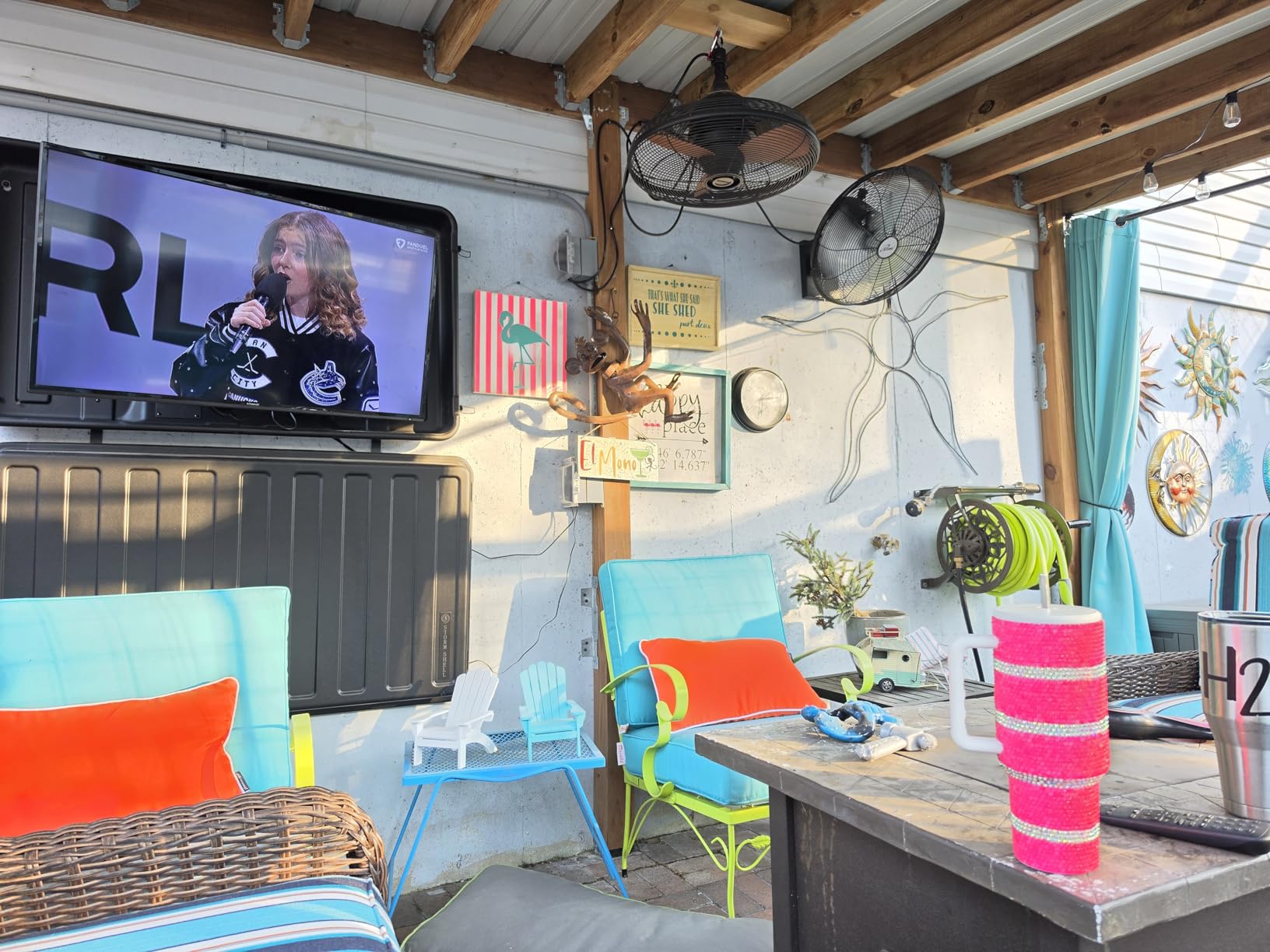 Storm Shell SS-65 Outdoor TV Enclosure, 56-65 inch, Black customer photo 1