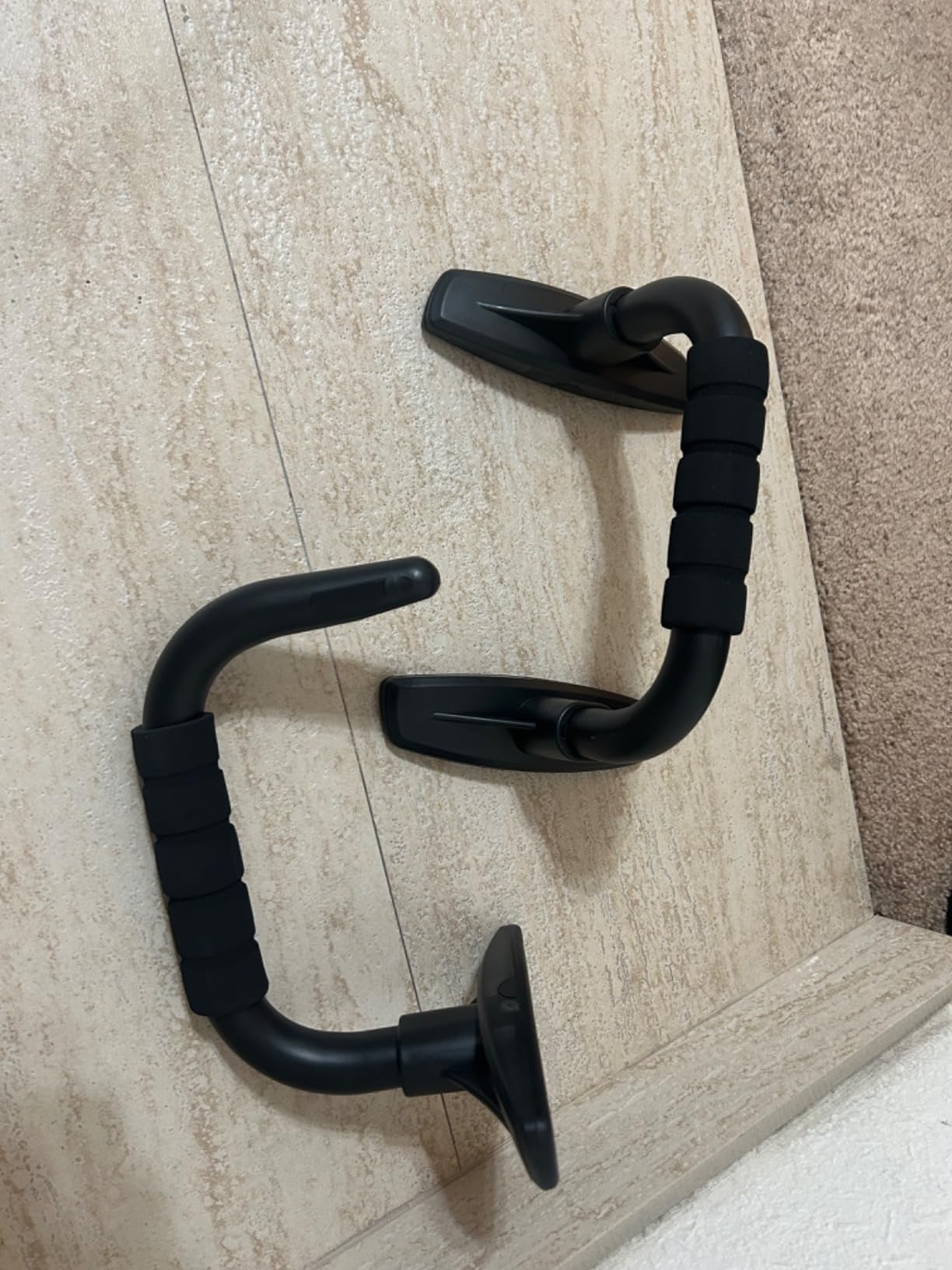 Ab Rollers Wheel Kit, Exercise Wheel Core Strength Training Abdominal Roller Set with Push Up Bars, Resistance Bands, Knee Mat Home Gym Fitness Equipment for Abs Workout customer photo 2