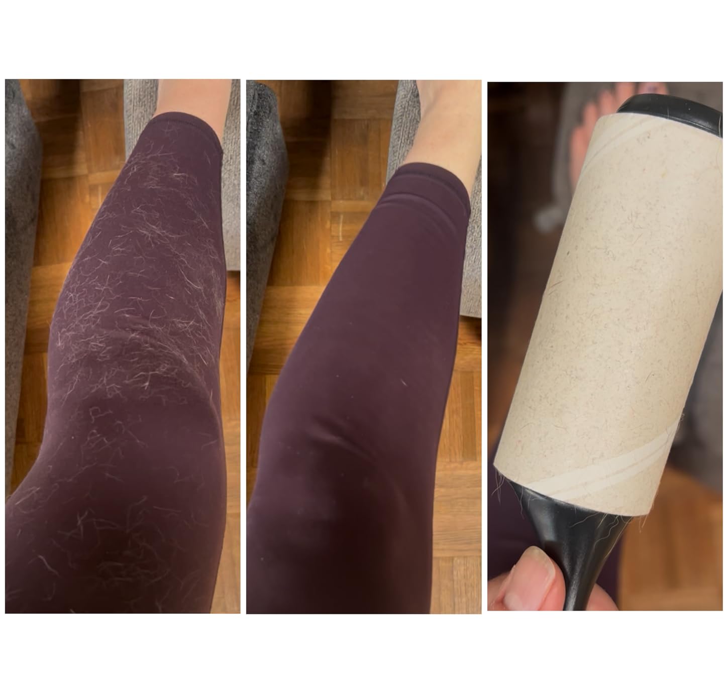 Lint Rollers for Pet Hair, Sticky, Remover for Couch, Clothes Furniture and Carpet. Dog Hair Remover Cat Hair, Animal Fur, Fuzz. 5 Large Lint Rollers (Polardo) customer photo 1