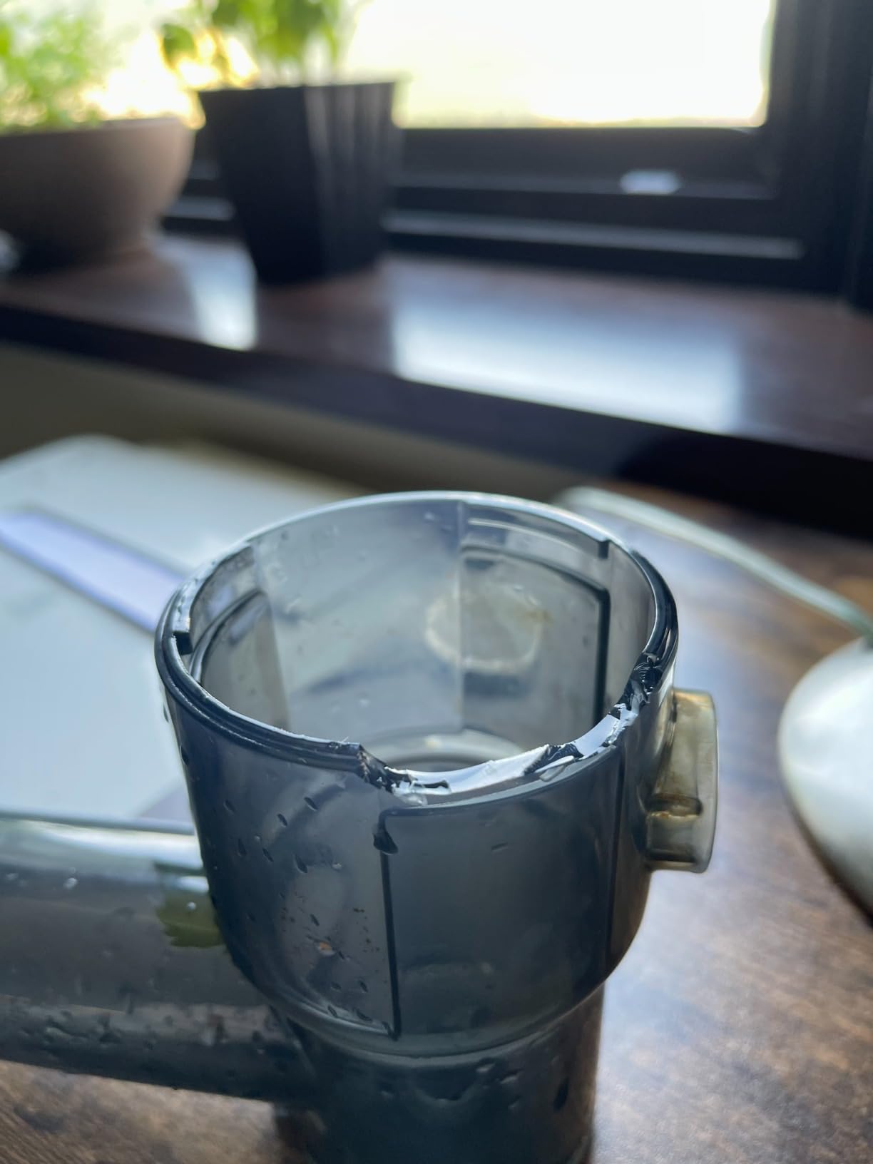 Jocuu Slow Masticating Juicer Machines with Soft Hard Modes Easy to Clean Quiet Motor & Reverse Function, Cold Press Juicer for Fruit & Vegetable, 90% Juice Yield, with Brush & Recipes (Grey) customer photo 1