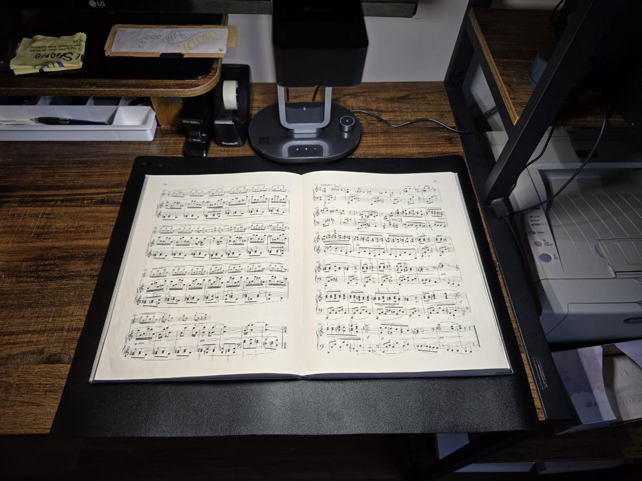 CZUR Aura Pro Book & Document Scanner,Capture A3 & A4, Auto-Flatten & Deskew Powered by AI Technology, Foldable & Portable, Compatible with Windows & Mac OS customer photo 2