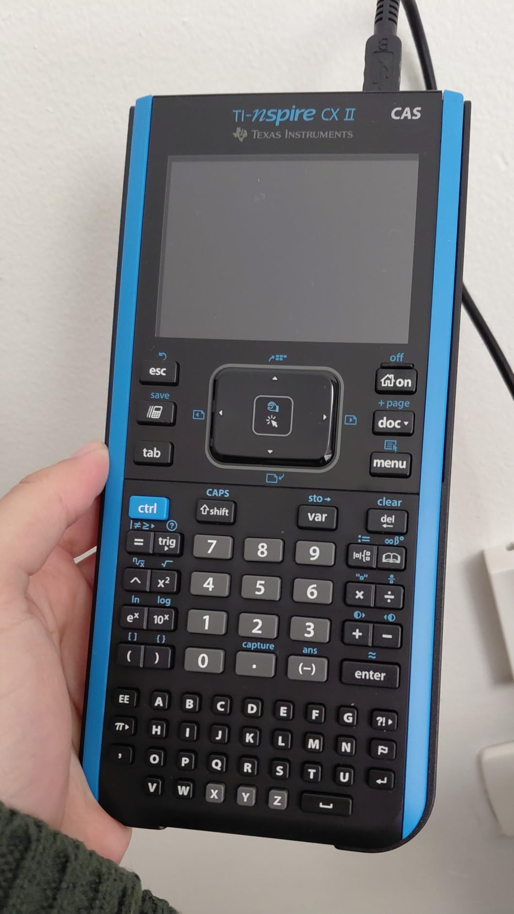 TI-Nspire CX II CAS Color Graphing Calculator with Student Software (PC/Mac) customer photo 1