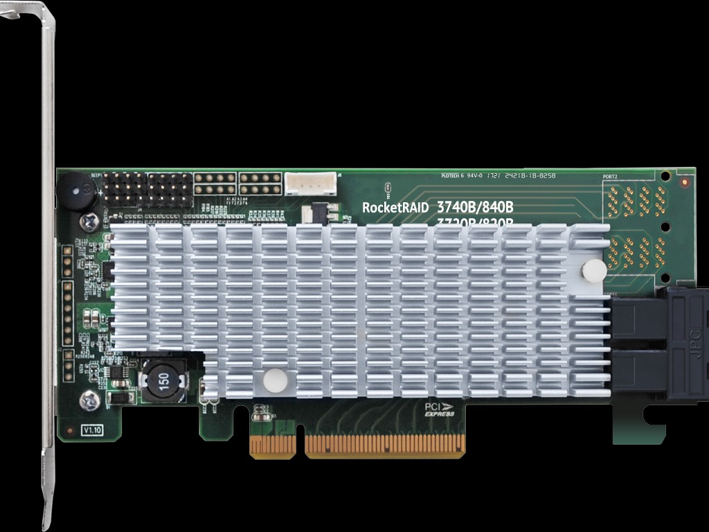 Highpoint RocketRAID 3742A 8 X Internal & 8 X External Channels 12GB/S PCIe 3.0 X8 SAS/SATA RAID Controller customer photo 1