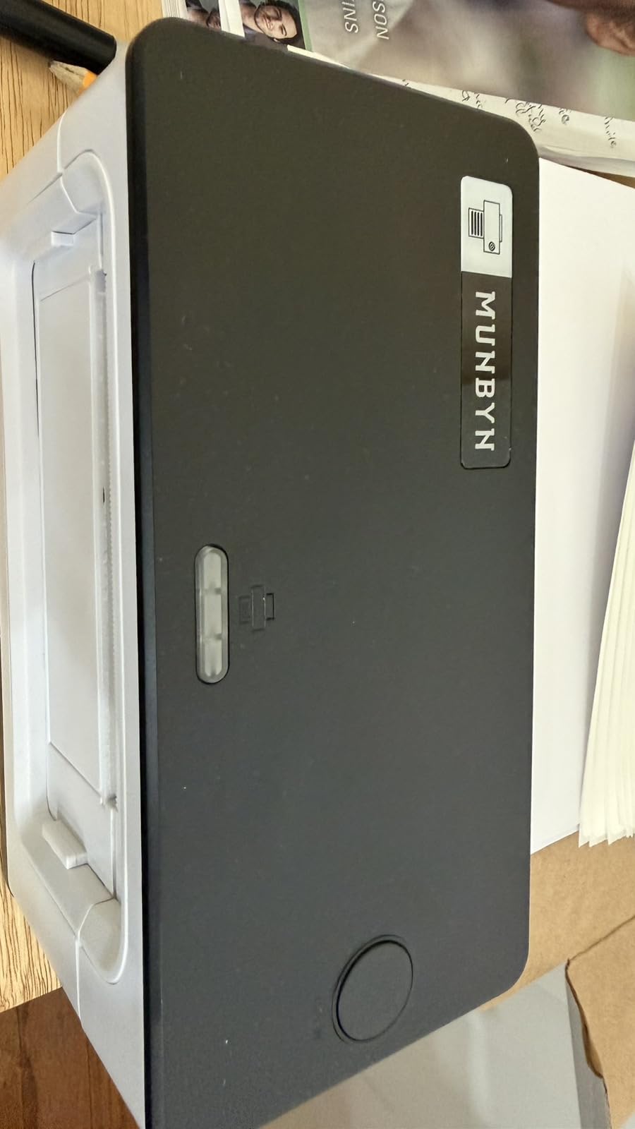 MUNBYN Shipping Label Printer RealWriter 941, 4x6 Thermal Label Printer for Shipment of Packages, Home Shipping Small Business, Compatible with macOS, Windows (USB/USB+Bluetooth) customer photo 2