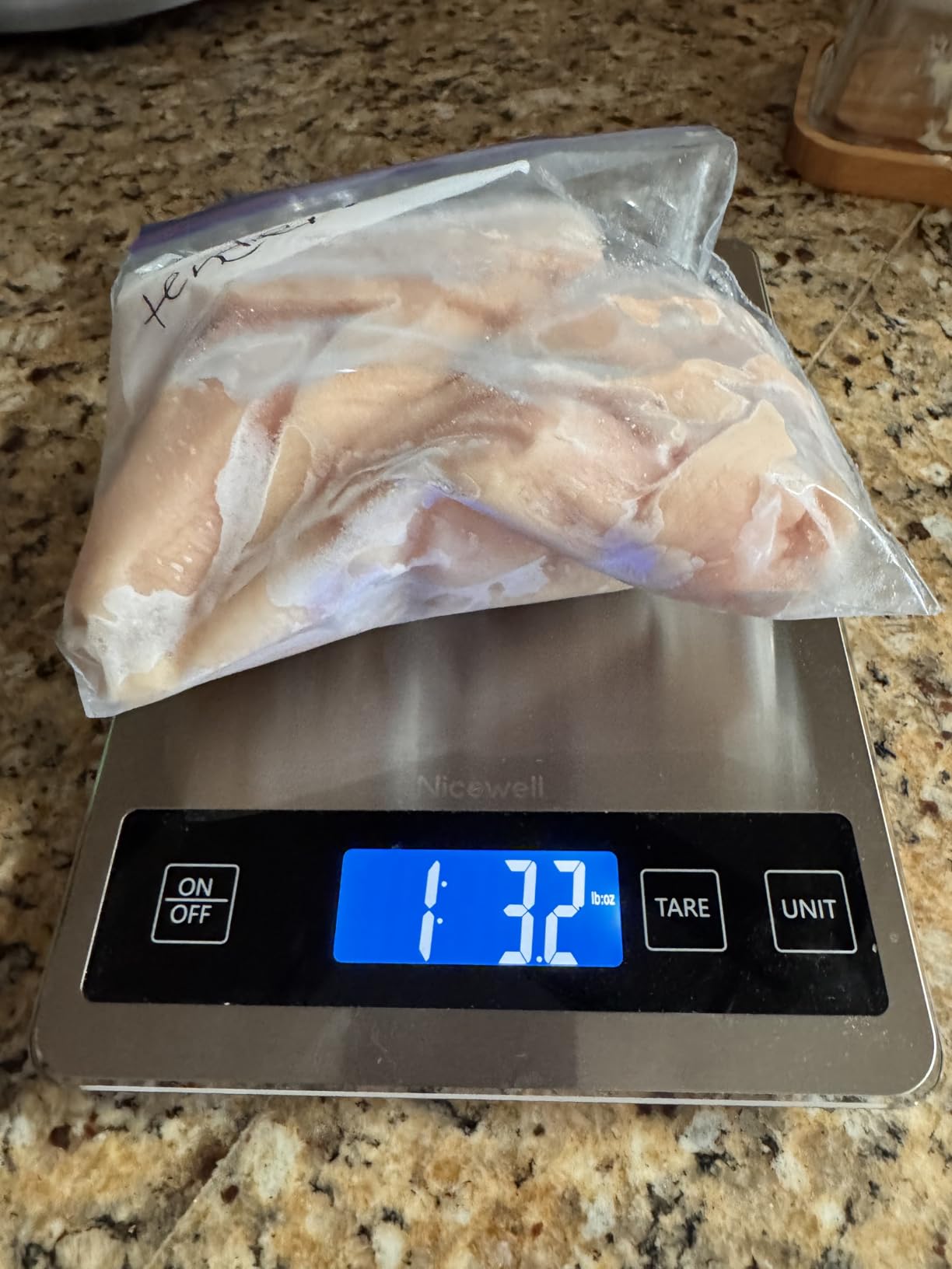 Nicewell Food Scale, 22lb Digital Kitchen Scale Weight Grams and oz for Cooking Baking, 1g/0.1oz Precise Graduation, Stainless Steel and Tempered Glass customer photo 1