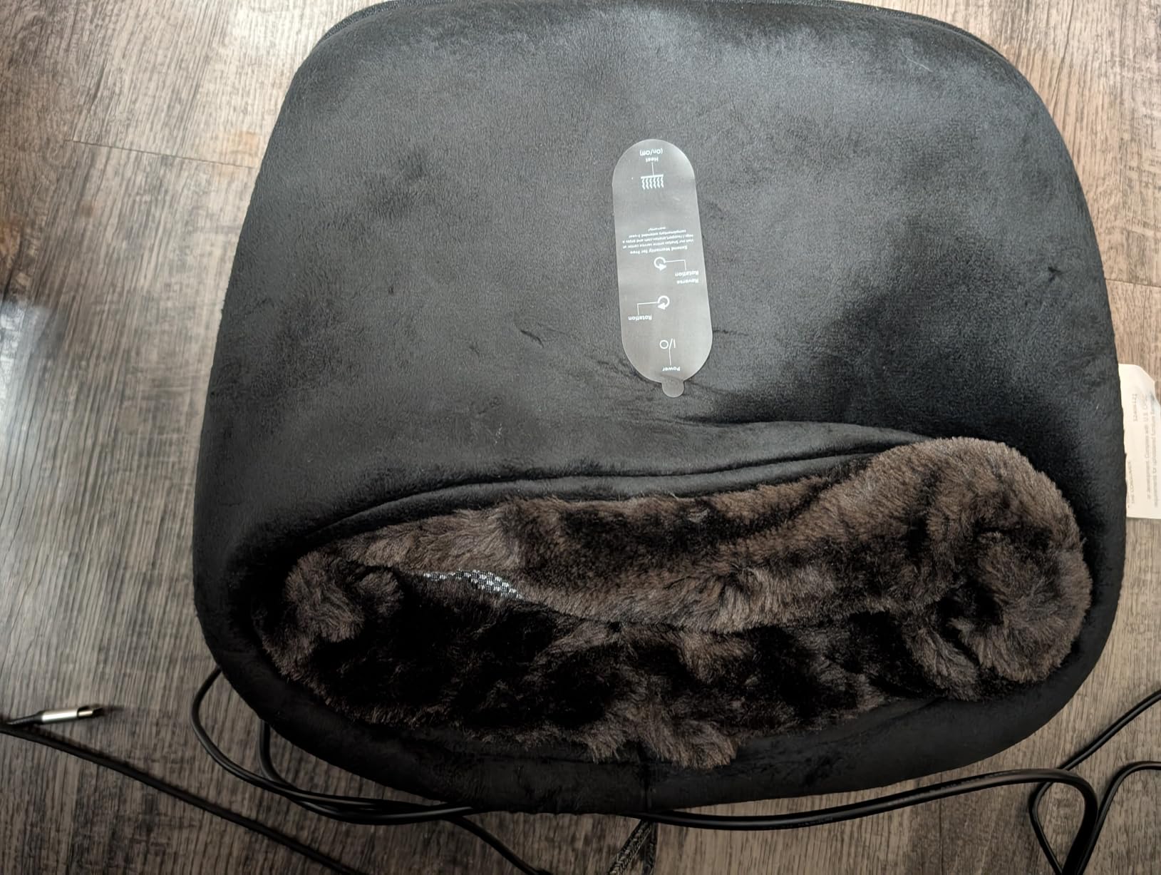 Snailax 2-in-1 Shiatsu Foot and Back Massager with Heat - Kneading Foot Warmer, Electric Feet Massage, Massagers for Back, Leg customer photo 1