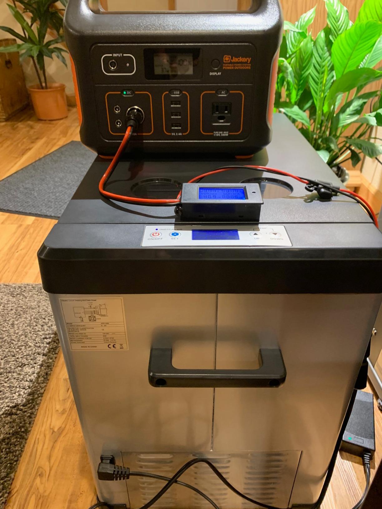 Jackery Explorer 500 v2 Portable Power Station,512Wh,500W AC | LiFePO4 Battery, 1000W Surge, 14 lbs Lightweight, AC Cable Included, Solar Generator customer photo 1