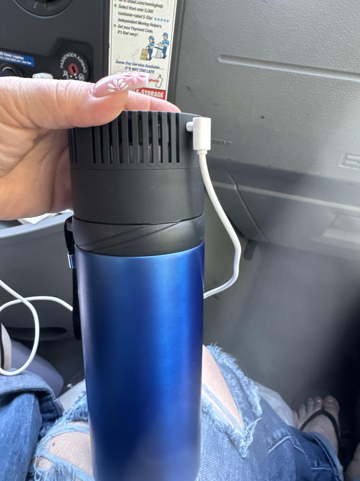 4ALLFAMILY Explorer Insulin Cooler Travel Case 3-In-1 - Insulin Travel Case TSA Approved with 72h Cooling - Blue USB Powered Medicine Cooler + Ice Pack for Temperature-Sensitive Meds customer photo 1