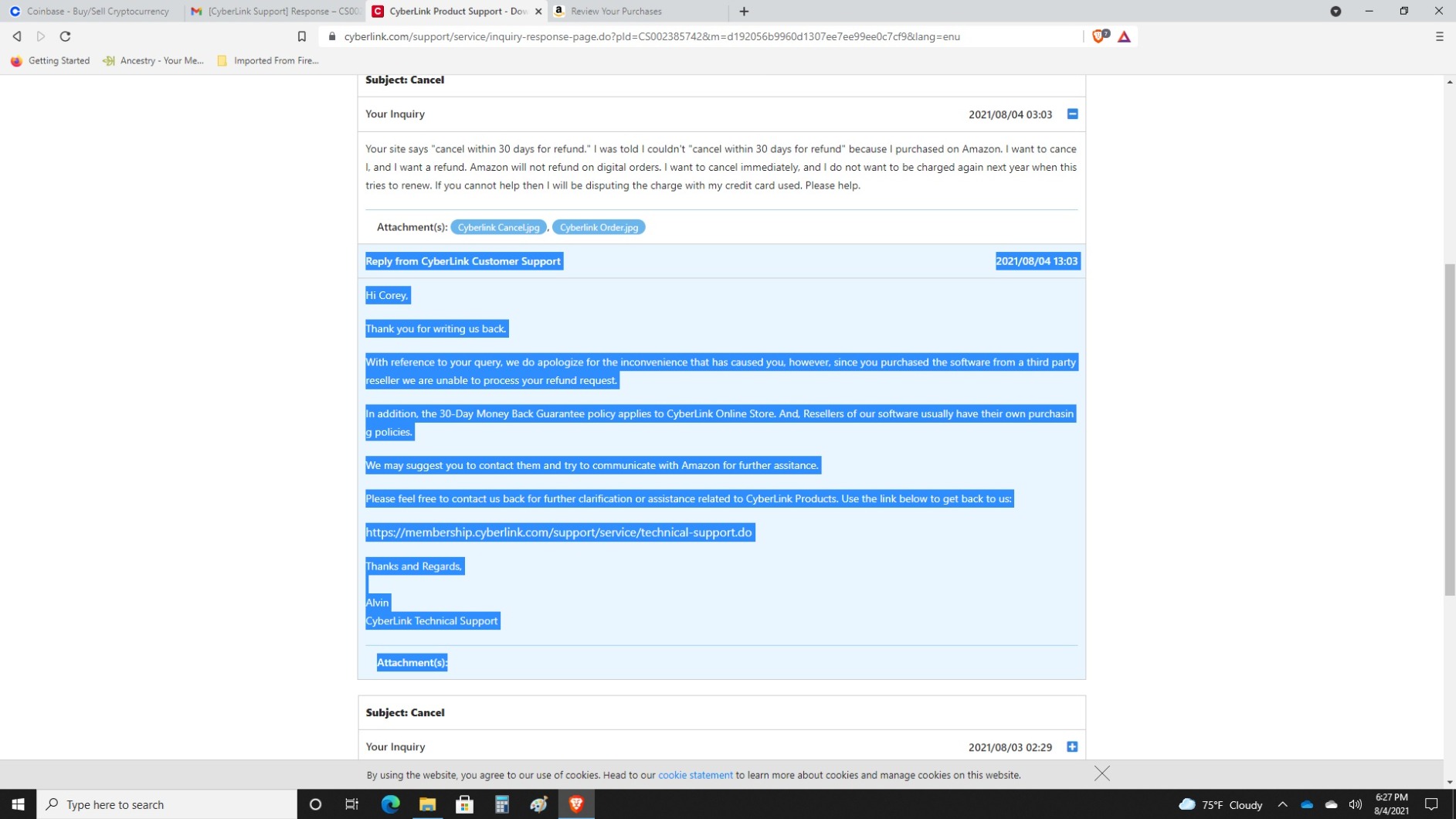 CyberLink PowerDirector 365 - 1 year subscription [PC Download] customer photo 1