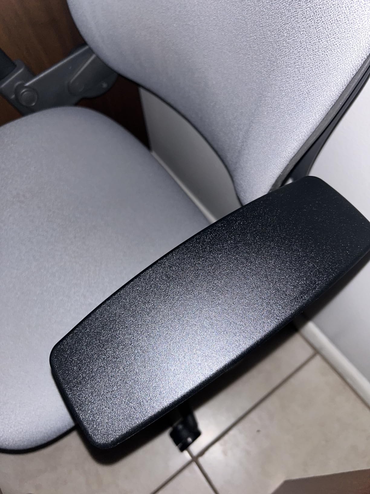 New Replacement Arm Pads Caps for Steelcase Leap V2, Amia Office Chair Black (2pc) customer photo 1