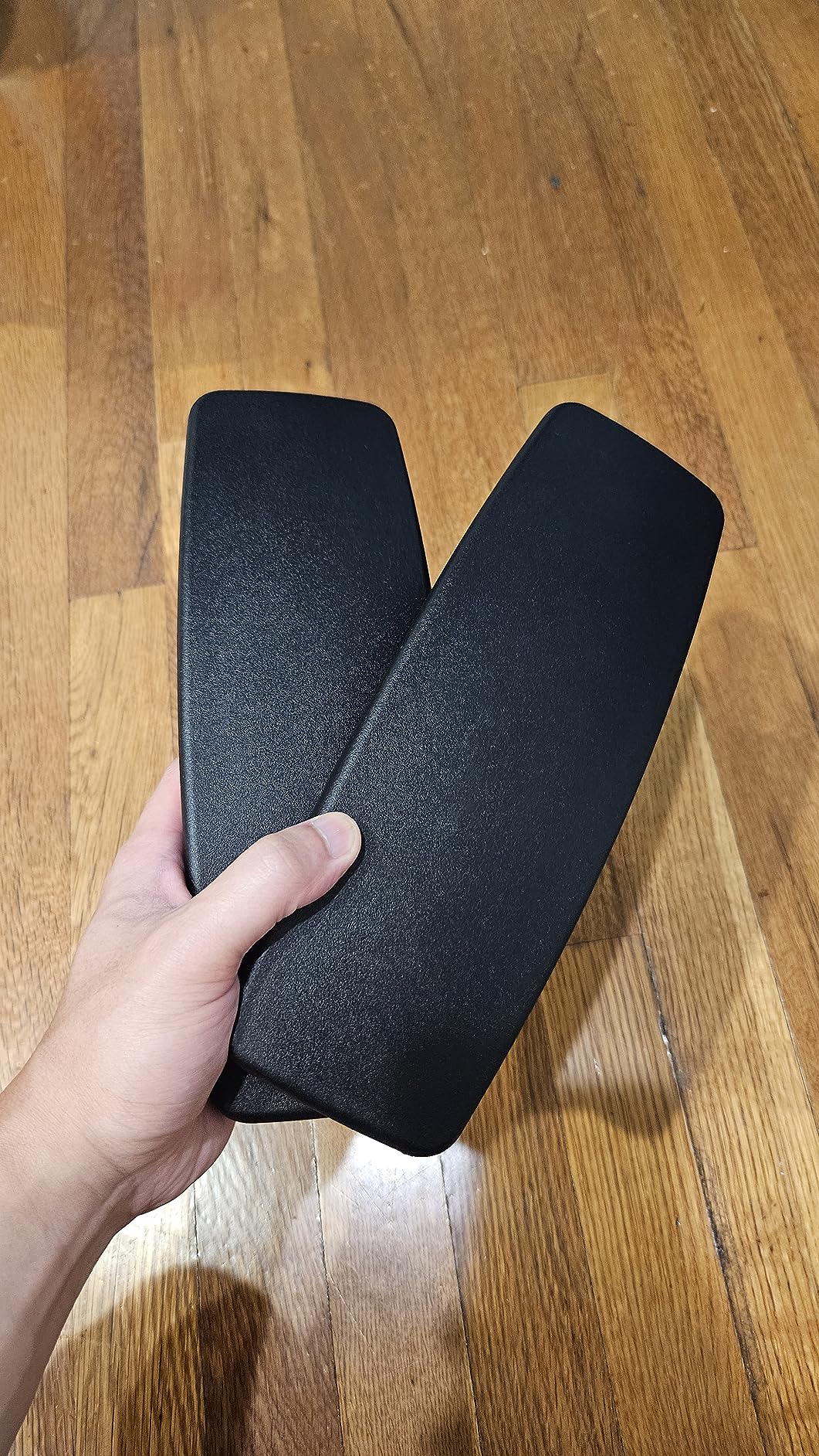 New Replacement Arm Pads Caps for Steelcase Leap V2, Amia Office Chair Black (2pc) customer photo 2