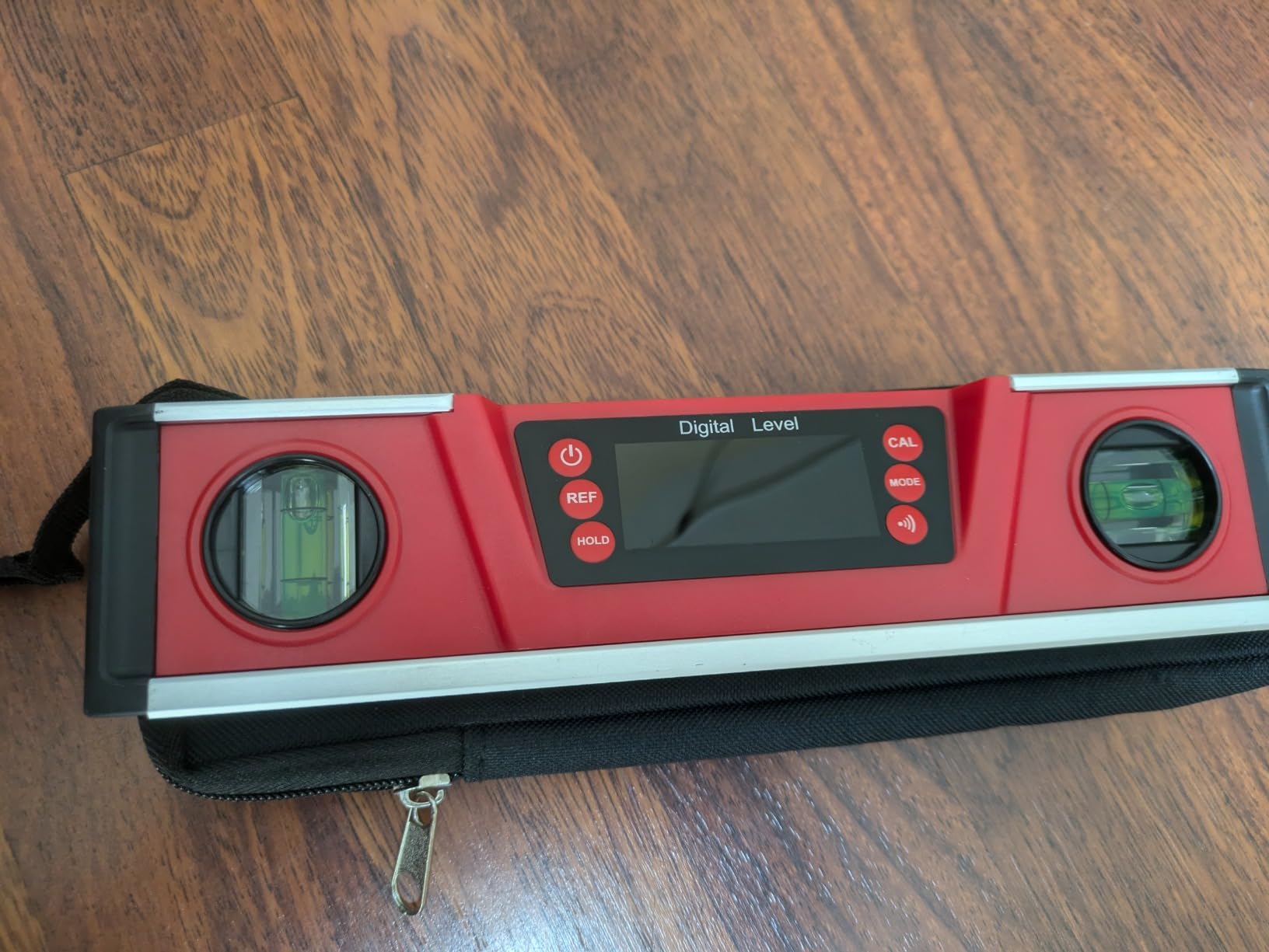 10-Inch Digital Torpedo Level and Protractor | Neodymium Magnets | Bright LED Display | V-GROOVE MAGNETIC BASE | IP54 Dust/Water Resistant smart level with Carrying Bag customer photo 2