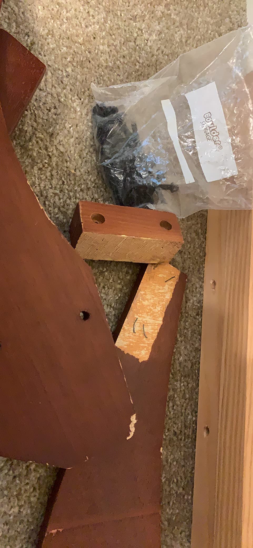 PetSafe CozyUp Bed Ramp - Supports Pets Back & Joints - High Traction Carpet Surface - Furniture-Grade Wood - Heavy Duty Bed Access Ramp customer photo 2