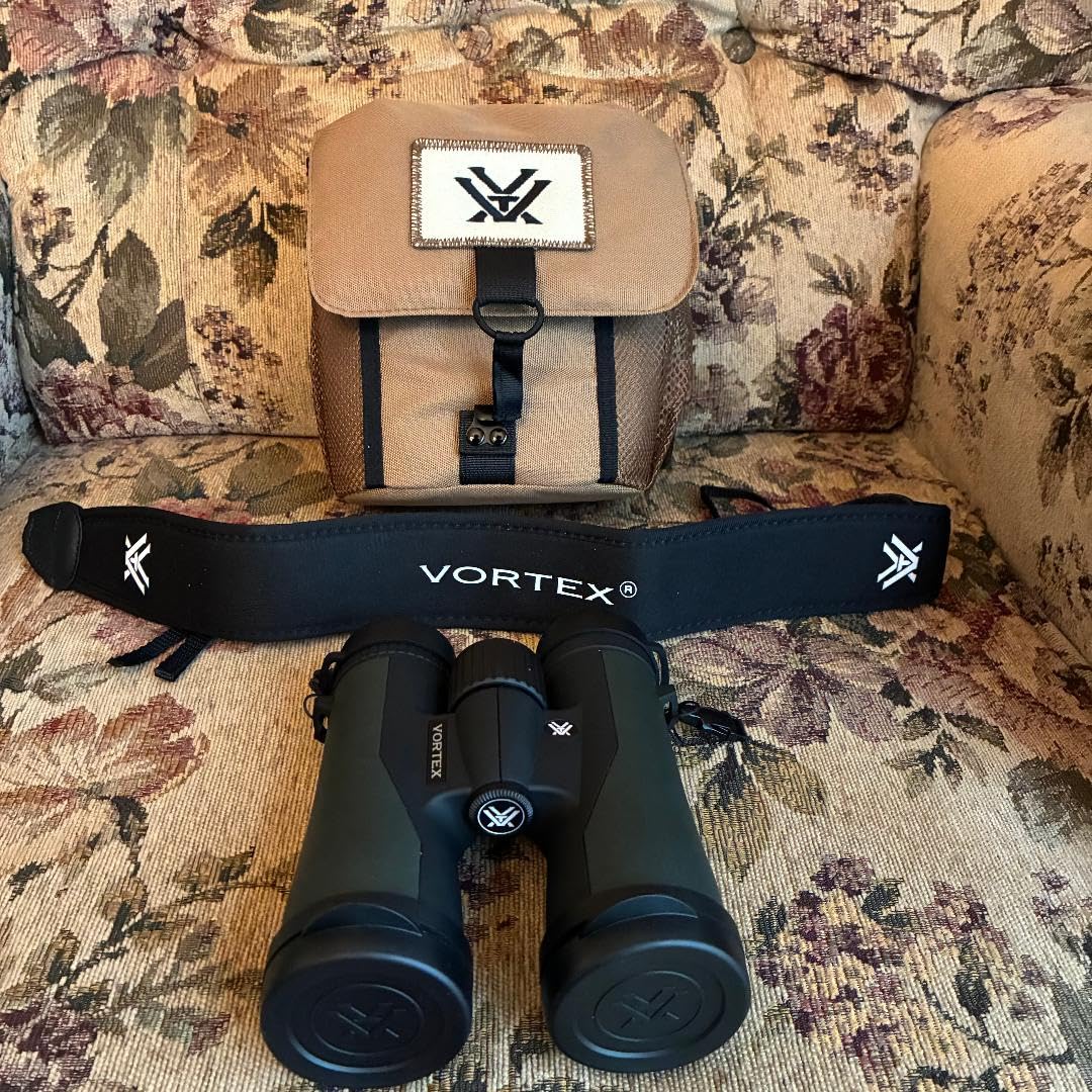 Vortex Optics Crossfire HD 12x50 Binoculars - HD Optical System, Tripod Adaptable, Rubber Armor, Waterproof, Fogproof, Shockproof, Included GlassPak - Unlimited, Unconditional Warranty customer photo 1