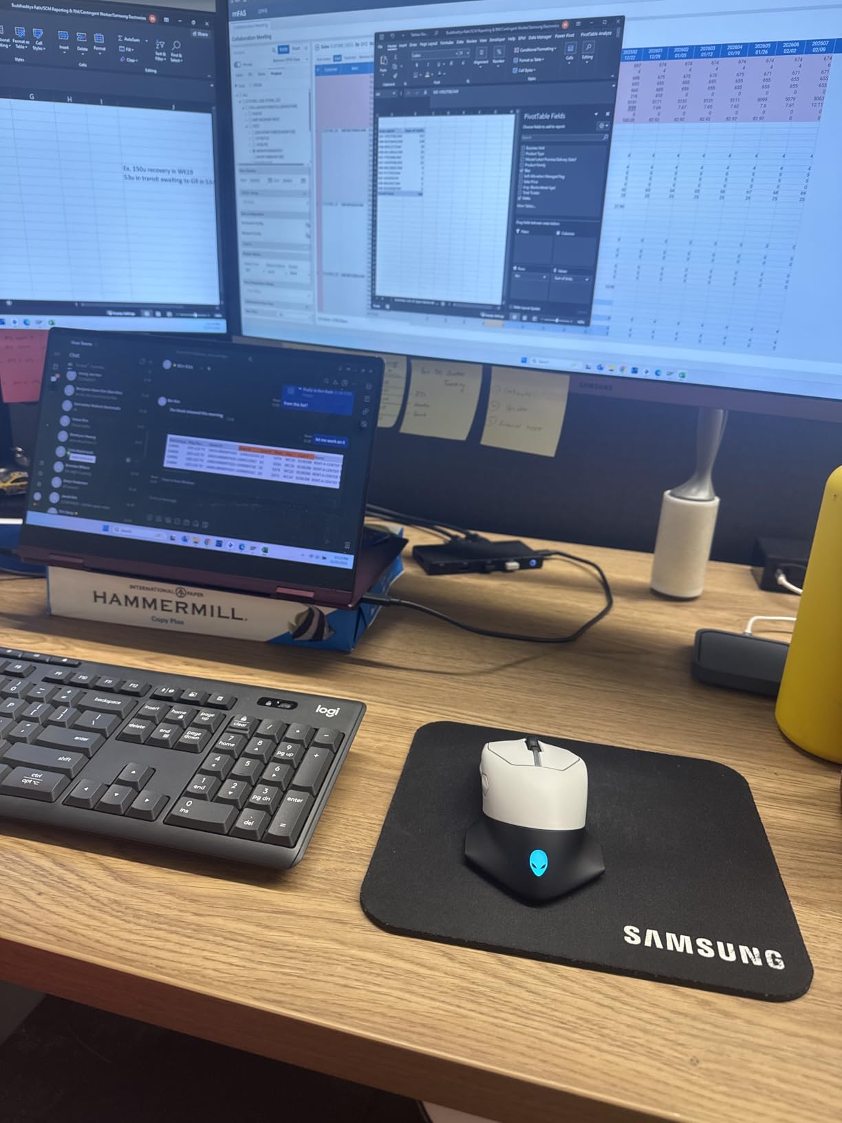 Alienware Wired/Wireless Gaming Mouse AW610M - 16000 DPI, Optical Sensor, Ambidextrous, 7 Buttons, 3-ZONE 16.8m AlienFX RGB Lighting, Edge-Free Design, Ergonomic - Lunar Light customer photo 2