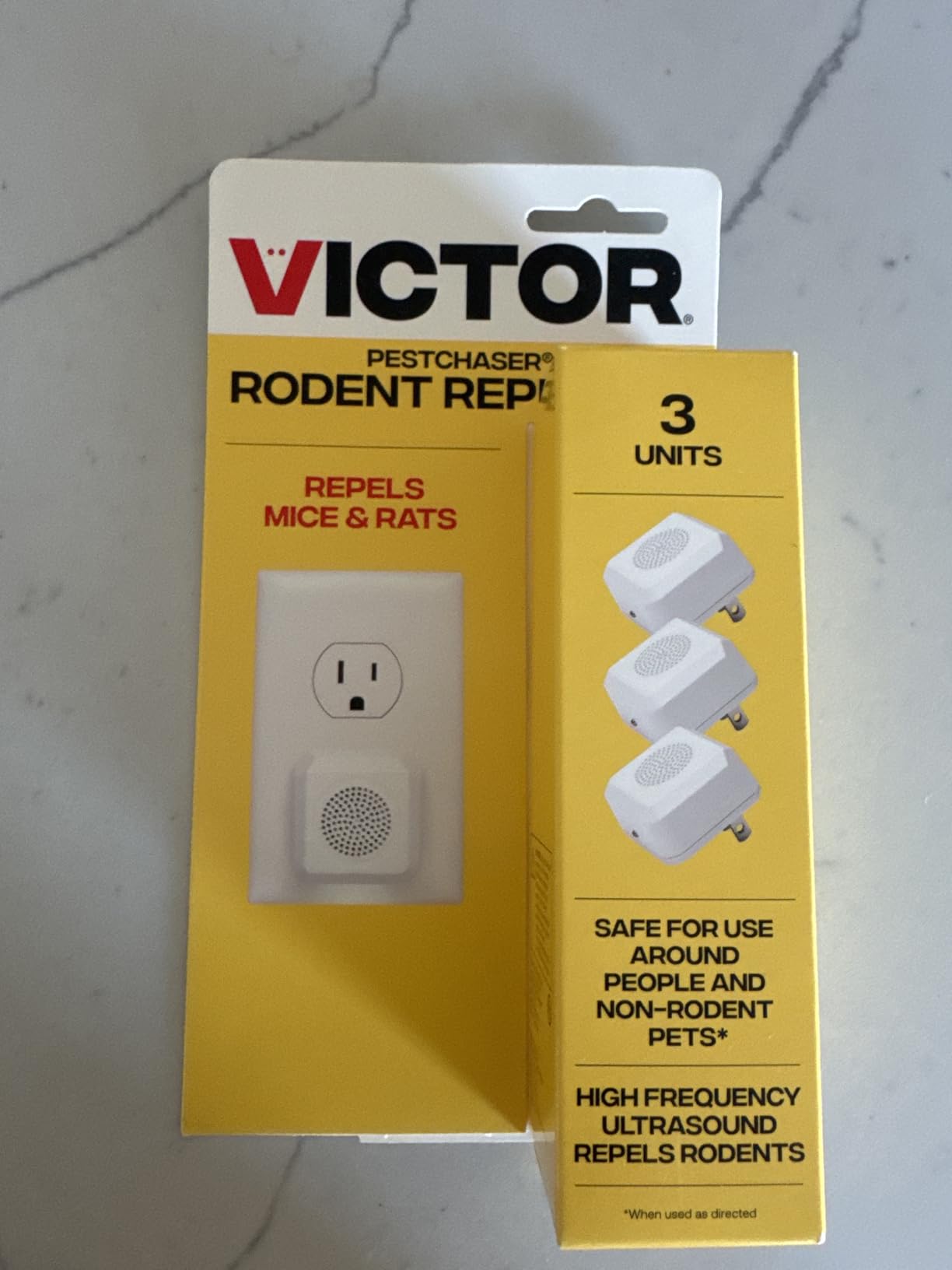Victor PestChaser Rodent Repellent with Nightlight - Rodent Repellent Indoor Ultrasonic - Rodent Repeller - M756K - Mouse Deterrent Plug in - Mouse Plug in Repellent for House - 6 Units customer photo 2