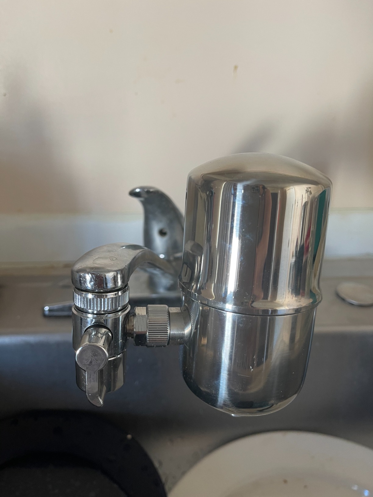 WINGSOL Stainless Steel Water Filter for Sink Faucet, NSF/ANSI 42&53, 360° Rotating Tap Purifier Reduce PFAS, Lead, Chlorine & Microplastics, 350 Gallons Long-Lasting Reinforced Housing Built-to-Last customer photo 2