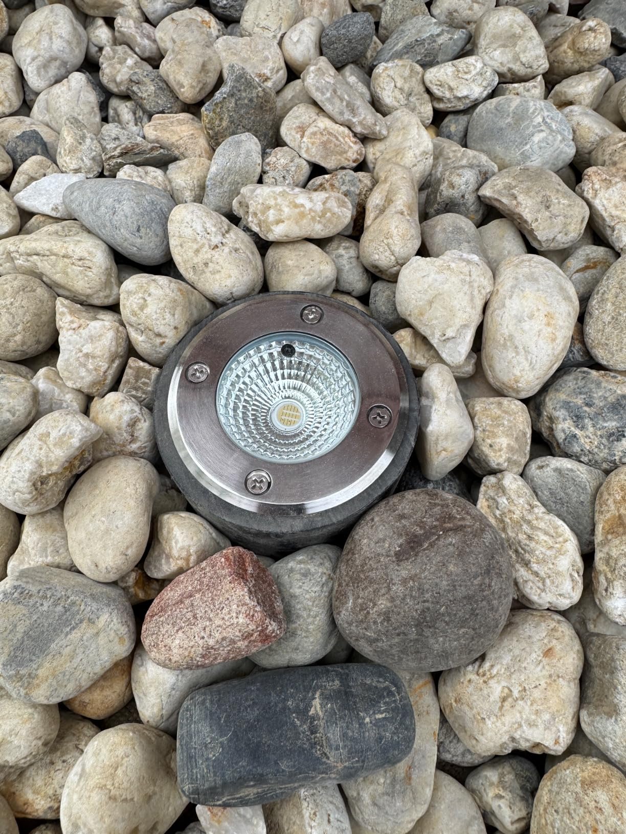 4 Pack 3w 12v Low Voltage In-ground Lights LED Landscape Light Waterproof IP67 Pathway Lights Outdoor spotlights Trees Flags for Garden, Yard, Tree (Warm White) customer photo 2