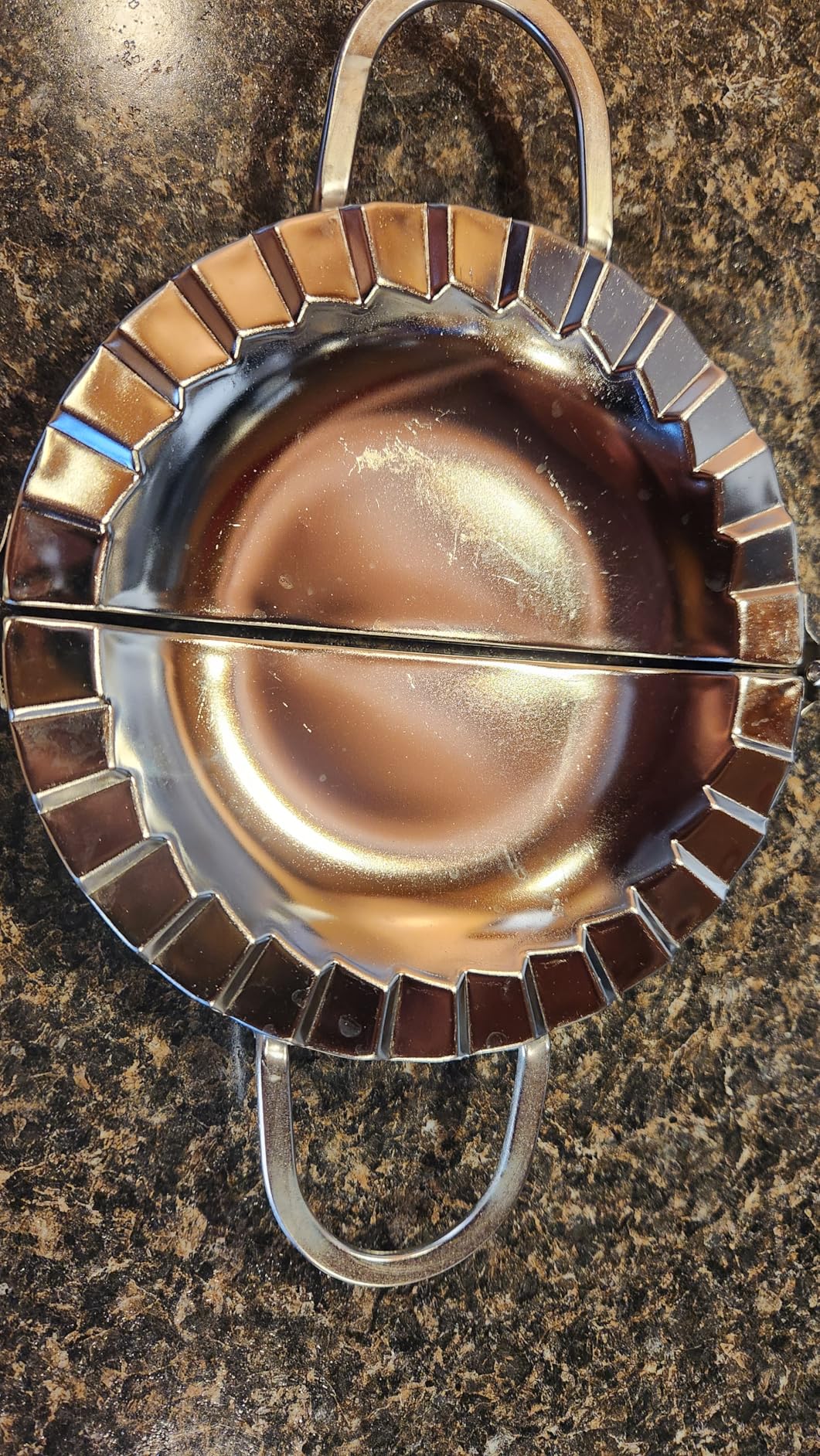 Stainless Steel Dumpling Ravioli Maker Press,AUAM 2 Pack Pierogi Mold - Wonton Mould, Easy-tool for Dumpling Wrapper Dough Stamp Cutter Pastry Pie Making (Small 3 inch,Large 3.75 inch) customer photo 1