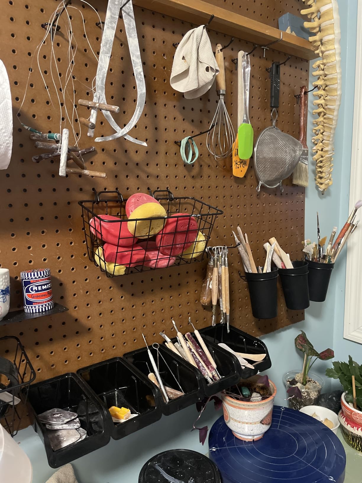 WallPeg Pegboard Bins - 6 Each 7