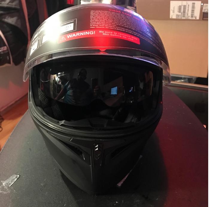 ILM Bluetooth Motorcycle Helmet Modular Flip up Full Face Dual Visor Mp3 Intercom FM Radio DOT Model 902BT customer photo 1