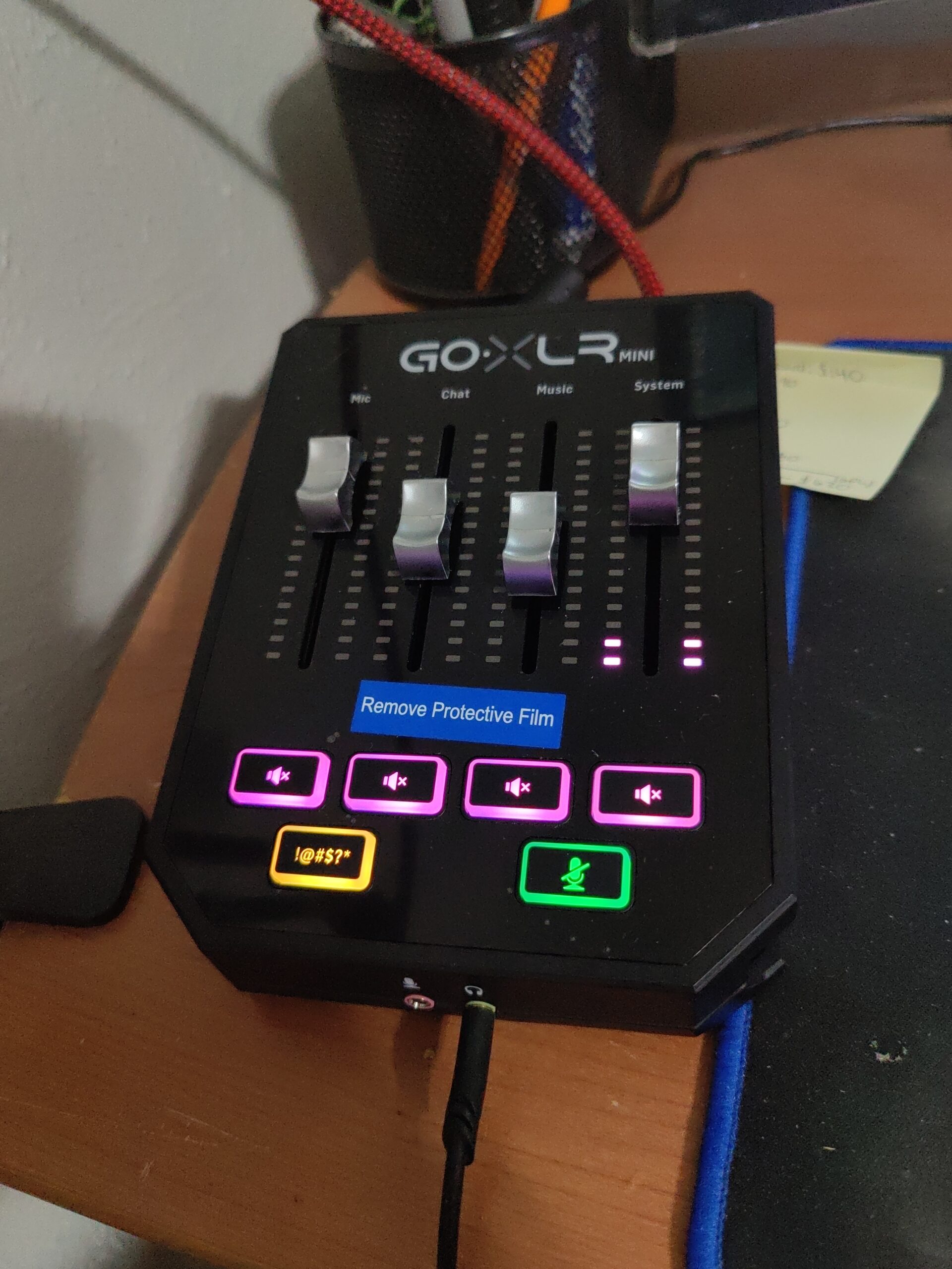 TC Helicon GoXLR MINI Online Broadcast Mixer with USB/Audio Interface and Midas Preamp, Officially Supported on Windows customer photo 2