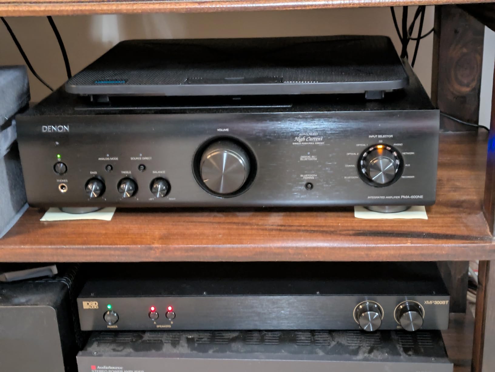 Denon PMA-600NE Bluetooth Stereo Amplifier | 2 Channel Amplifier Home Audio | Integrated Amp | 70W x 2 | Built-in DAC & Phono Pre-Amp | Analog Mode | Advanced Ultra High Current Power customer photo 1